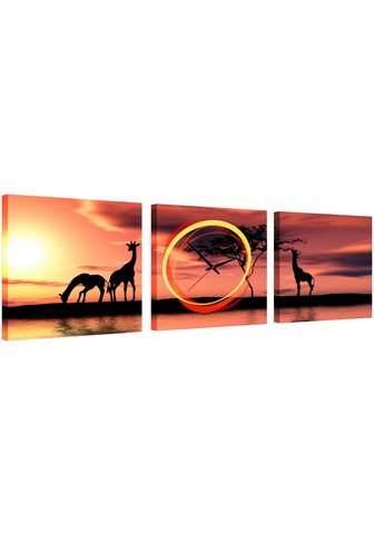 CONNI OBERKIRCHERÂ´S Комплект: картина »Girafes в the...