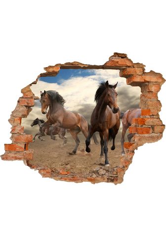 CONNI OBERKIRCHERÂ´S 3D стикер на стену »Horses«...
