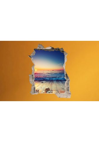 CONNI OBERKIRCHERÂ´S 3D стикер на стену »Sunset Waves...