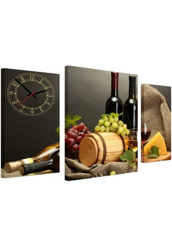 CONNI OBERKIRCHERÂ´S Комплект: картина »Wine & Ch...