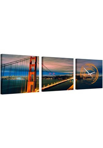 CONNI OBERKIRCHERÂ´S Комплект: картина »Golden Gate&l...