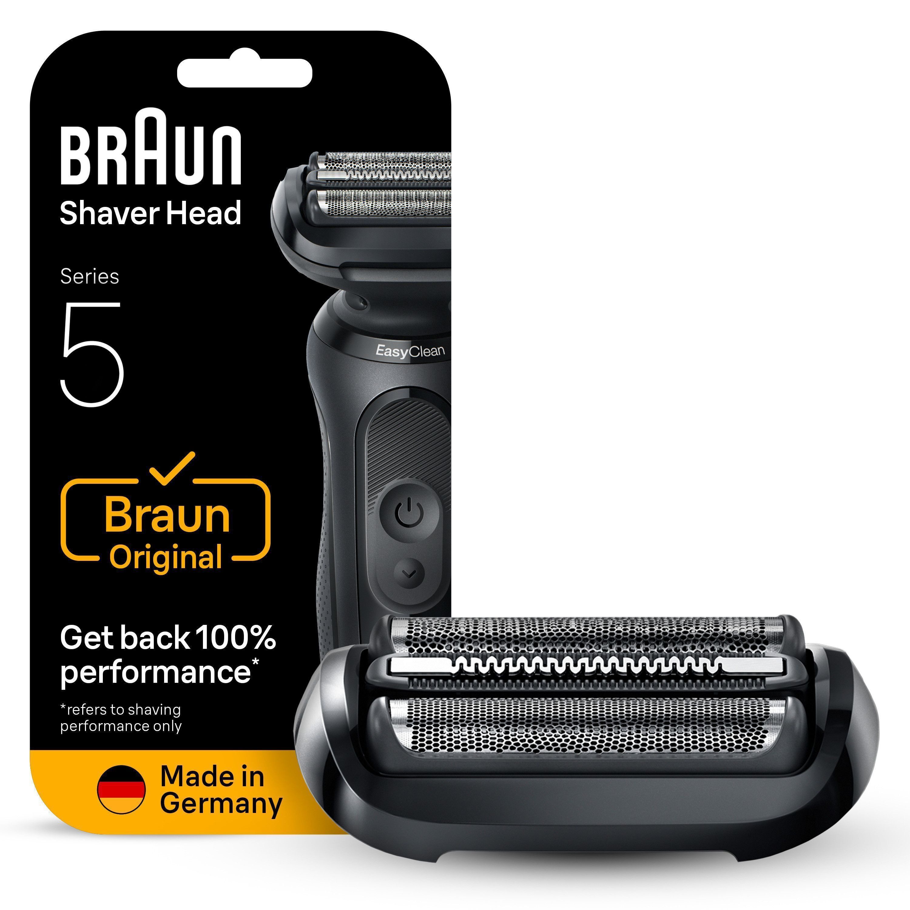 Braun Ersatzscherkopf Series 5 54B, Kompatibel mit Braun Series 5 Бритвыn der Generation 50, 51 und 52