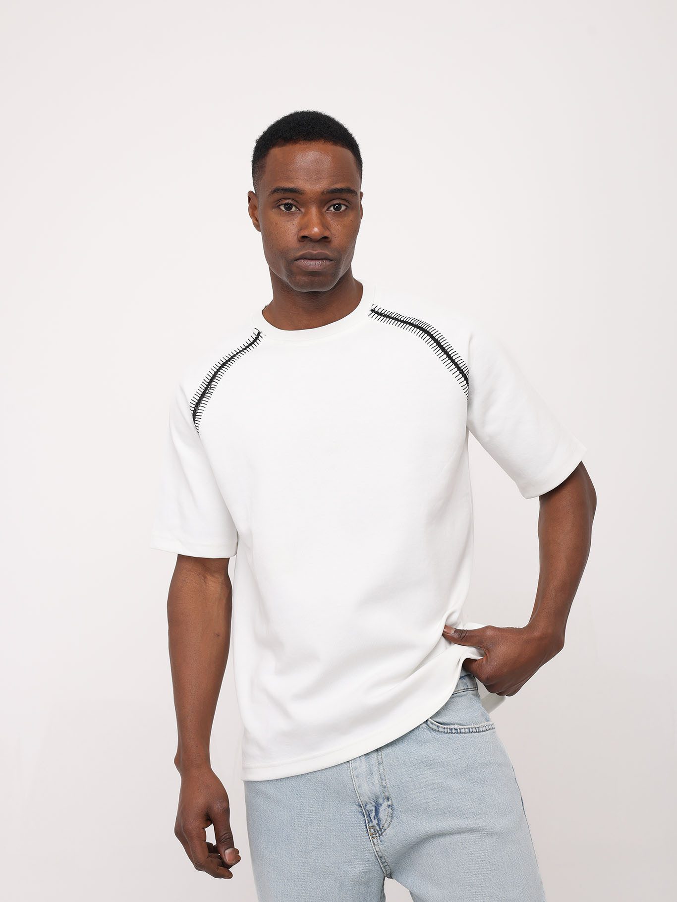 Denim House T-Shirt Lässiges Herren Regular günstig online kaufen