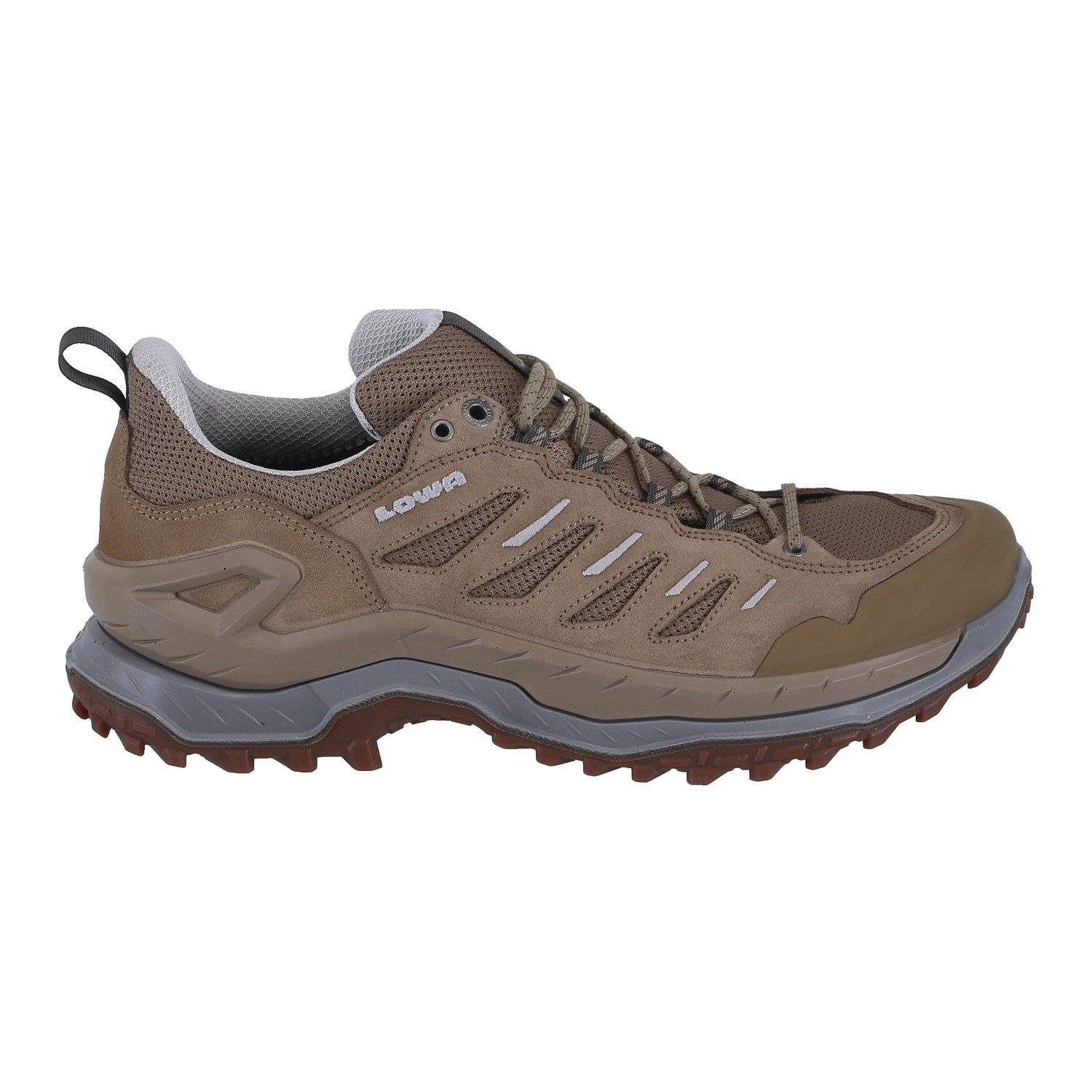 Lowa Innovo Low (All-Terrain, Veloursleder/Textil) braun/dune Herren Wanderschuh