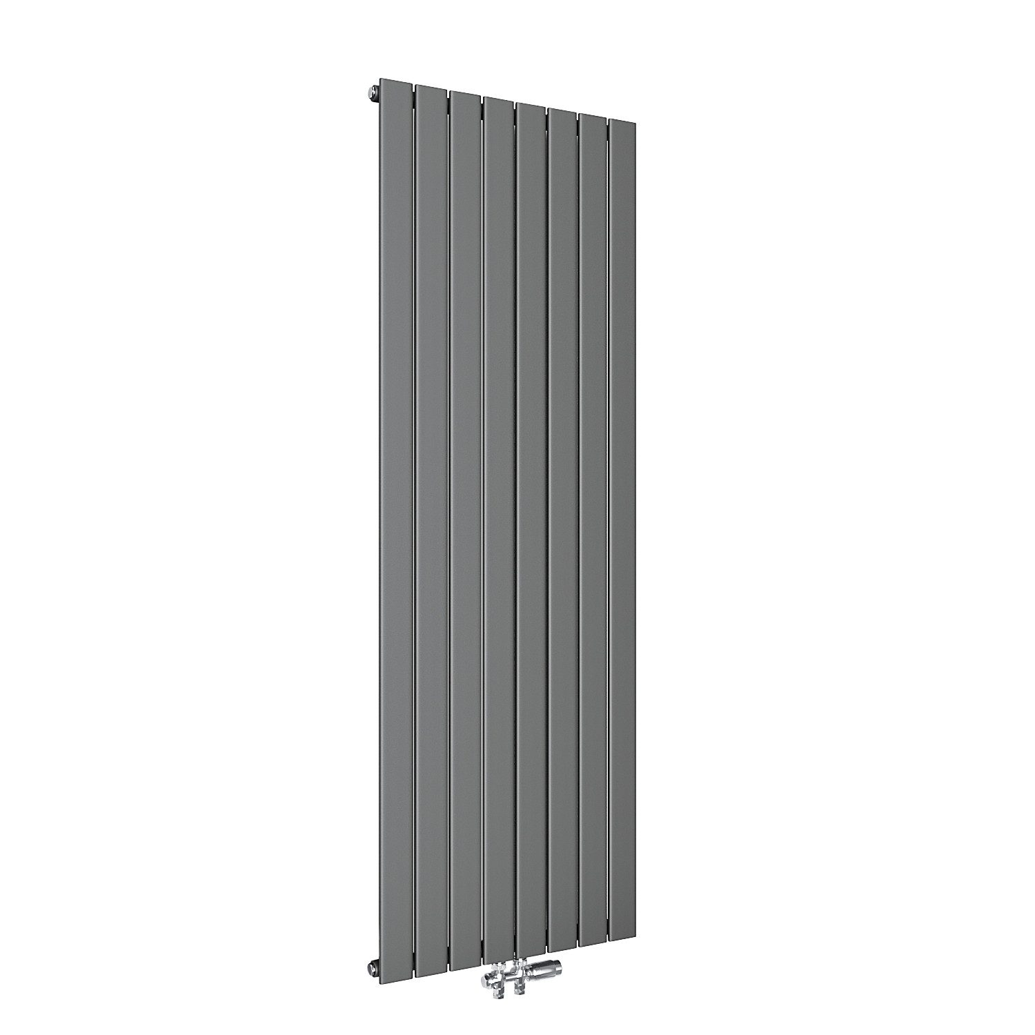 SONNI Designheizkörper Design Радиаторы Flach Anthrazit mit Multiblock Doppellagig/Einlagig, Paneelheizkörper Vertikal/Horizontal, Doppellagig/Einlagig, Anthrazit