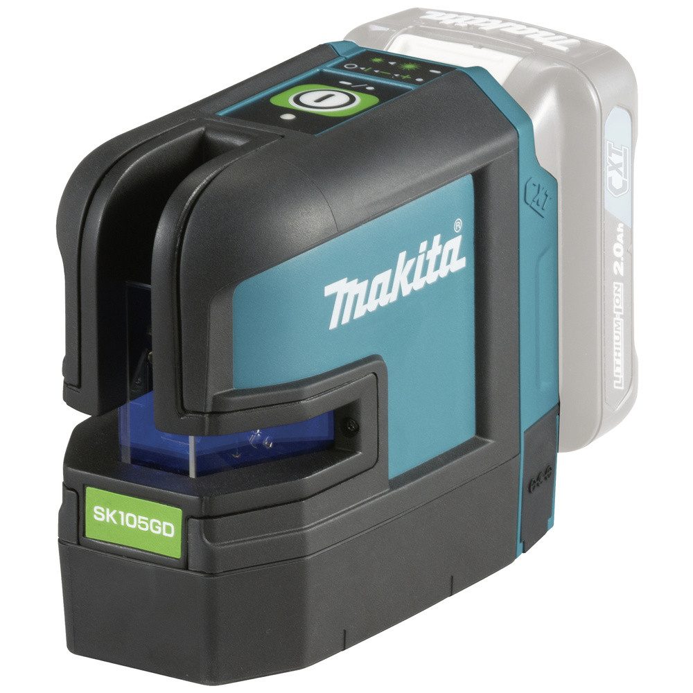 Makita Nivelliergerät Makita Kreuzlinienlaser Reichweite (max): 35 m, (SK105GDZ)