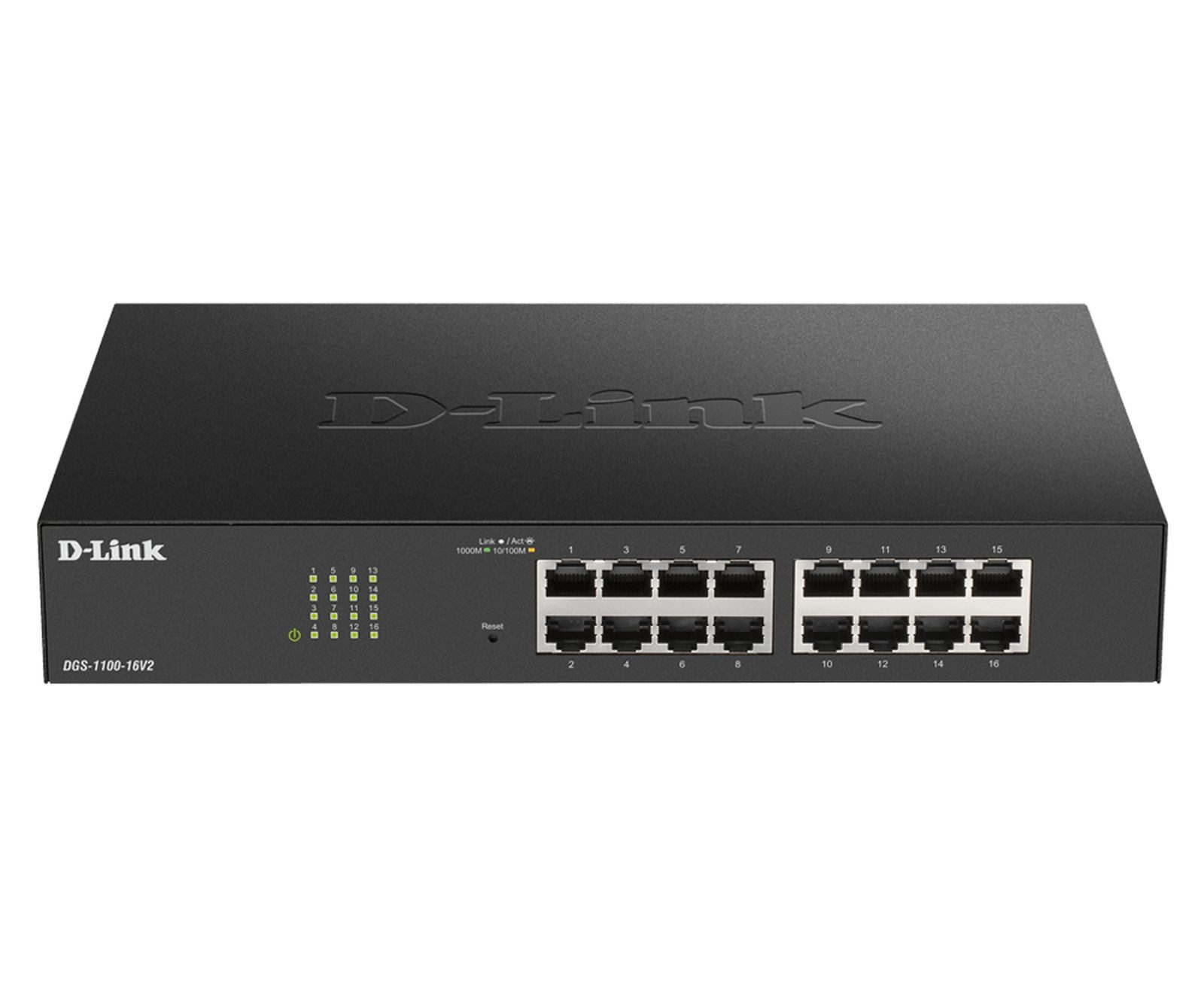 D-Link DGS 1100-24PV2 - Switch - Smart - 24 x 10/100/1000 (12 PoE) - Deskt... Netzwerk-Switch