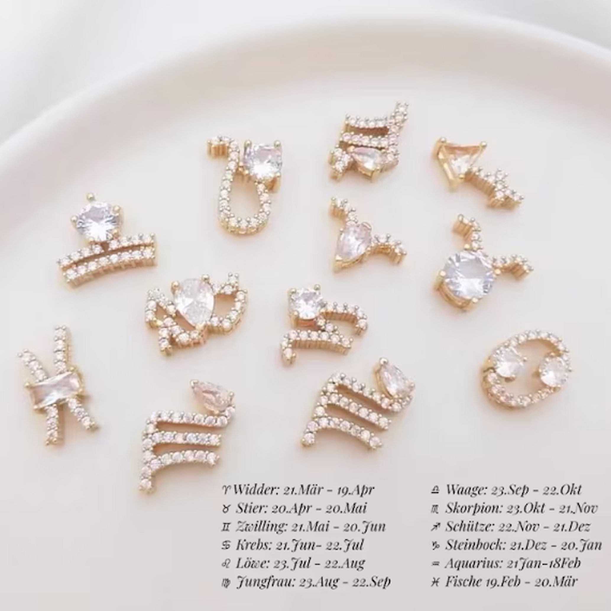 GOLDEN Kette mit Anhänger Sternzeichen Anhänger & Halskette, Diamant Horosk günstig online kaufen