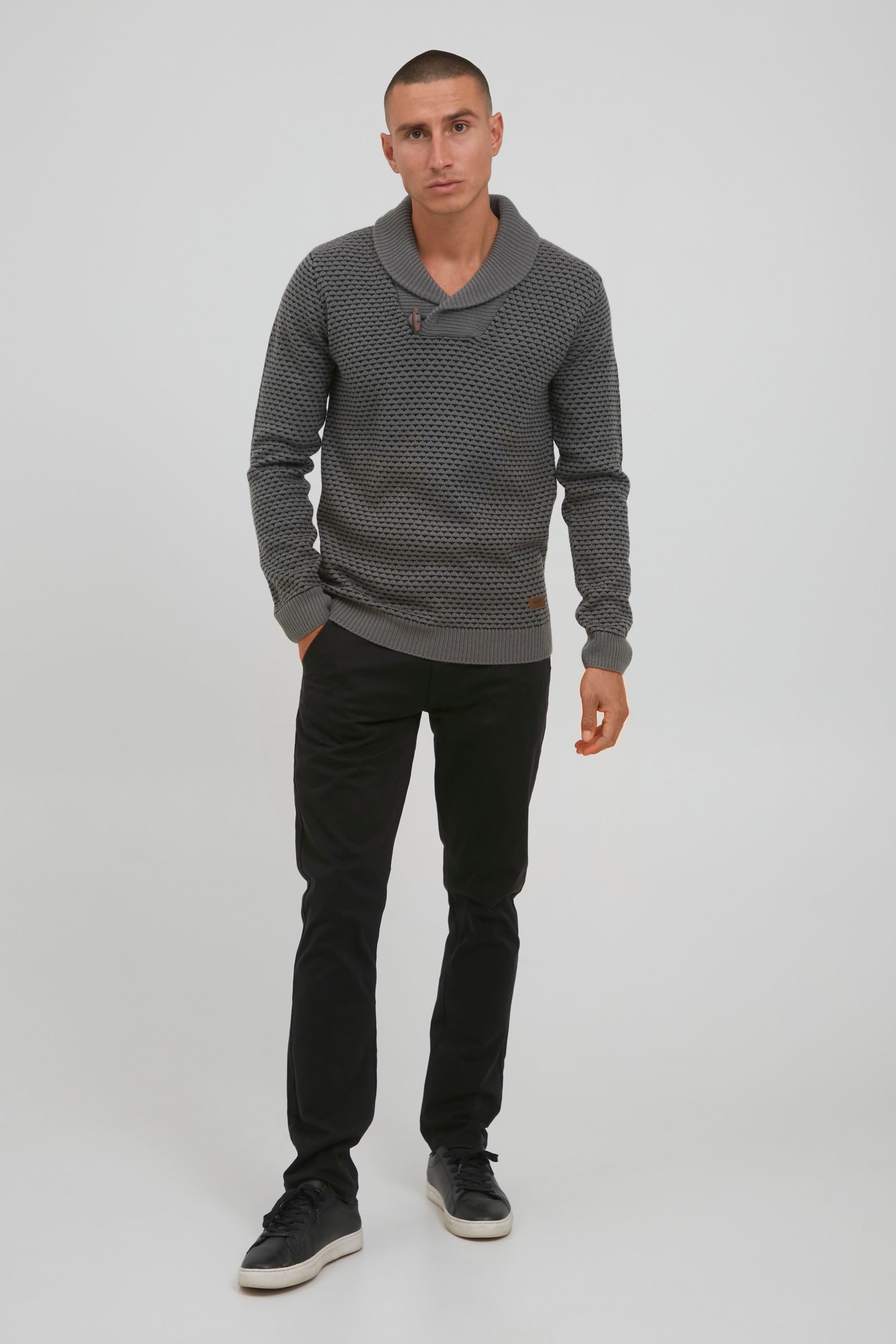 Indicode Strickpullover IDCopent Strickpulli aus Grobstrick günstig online kaufen