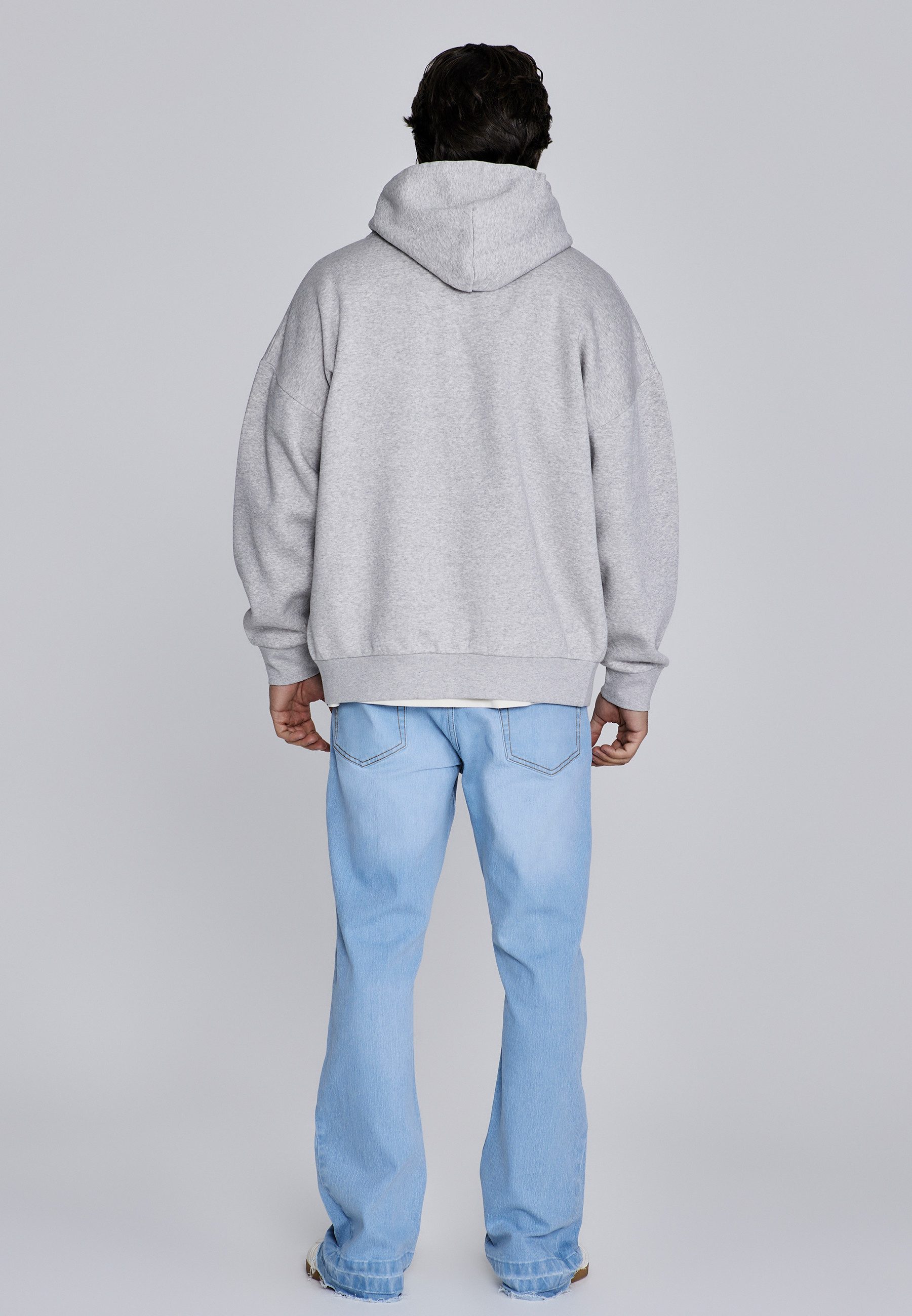 Siksilk Hoodie SikSilk Herren-Essentials-Hoodie mit durchgehendem Reißverschluss – Bild 5 von 5