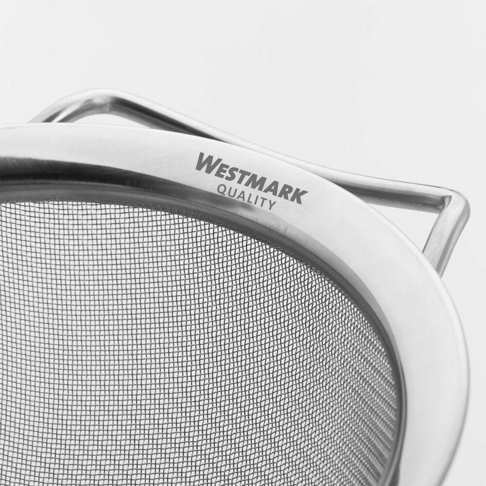 WESTMARK Küchensieb Haushaltssieb mit breitem Rand, Picante, ø 20 cm, Edelstahl – Bild 4 von 5