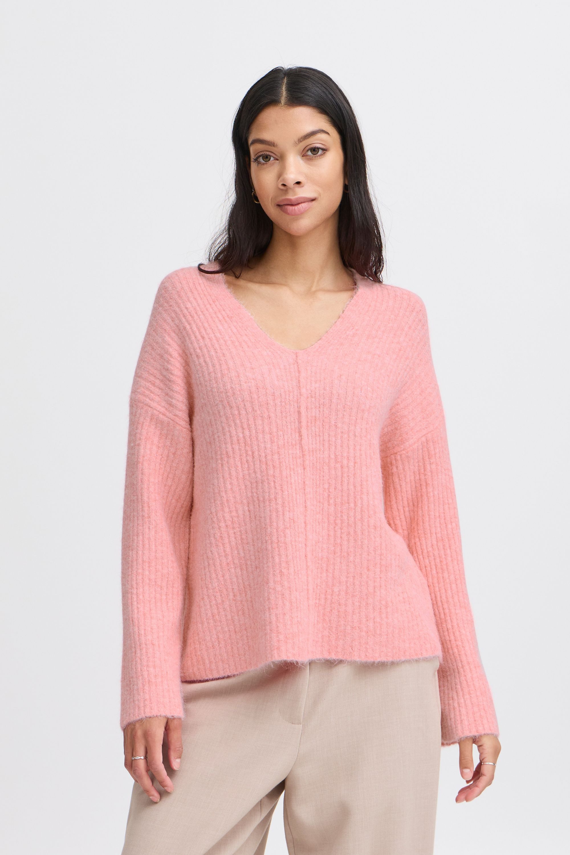 b.young Strickpullover BYOMEA modischer Strickpullover