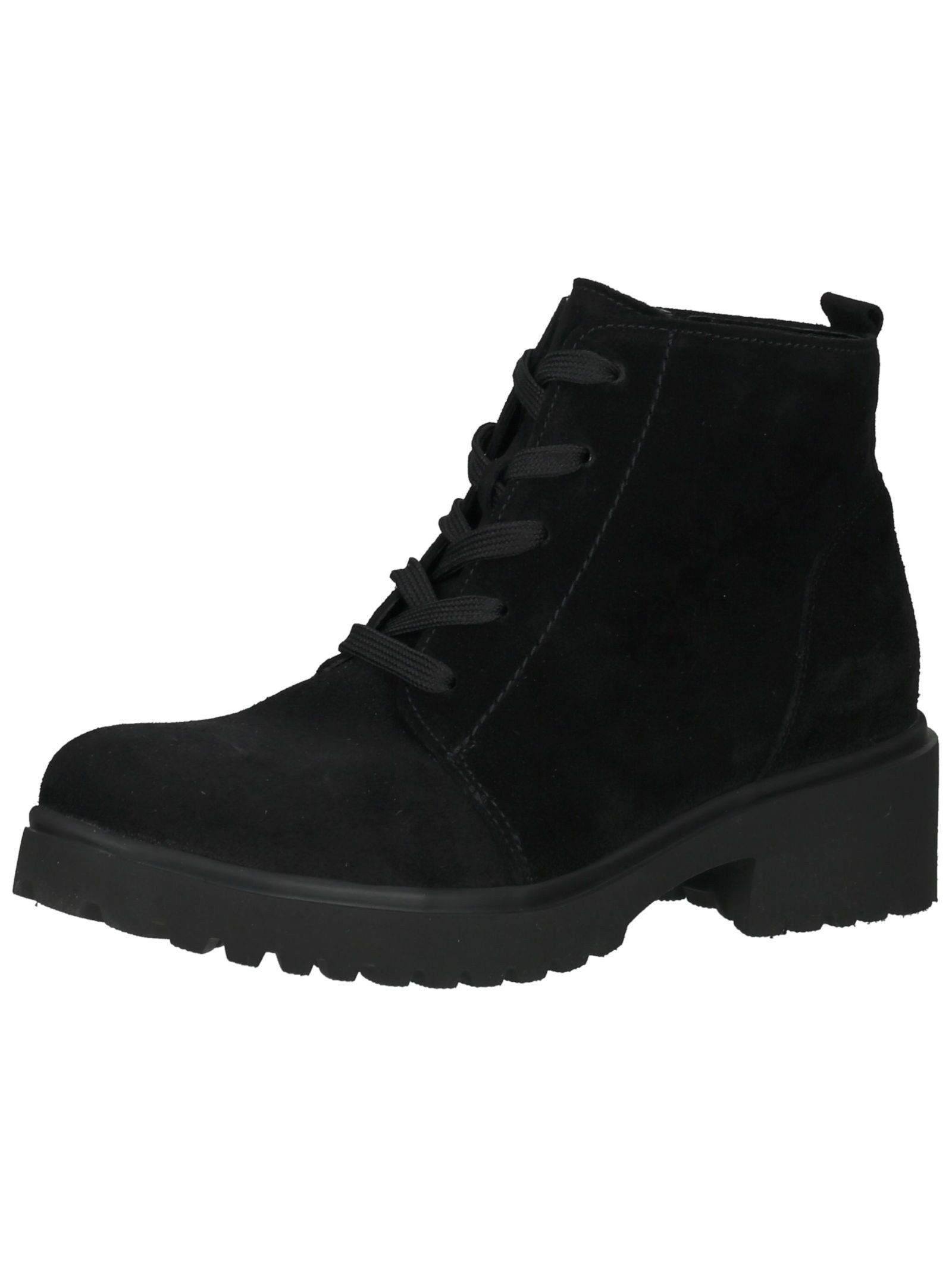 Waldläufer Stiefelette Leder/Textil Schnürstiefelette