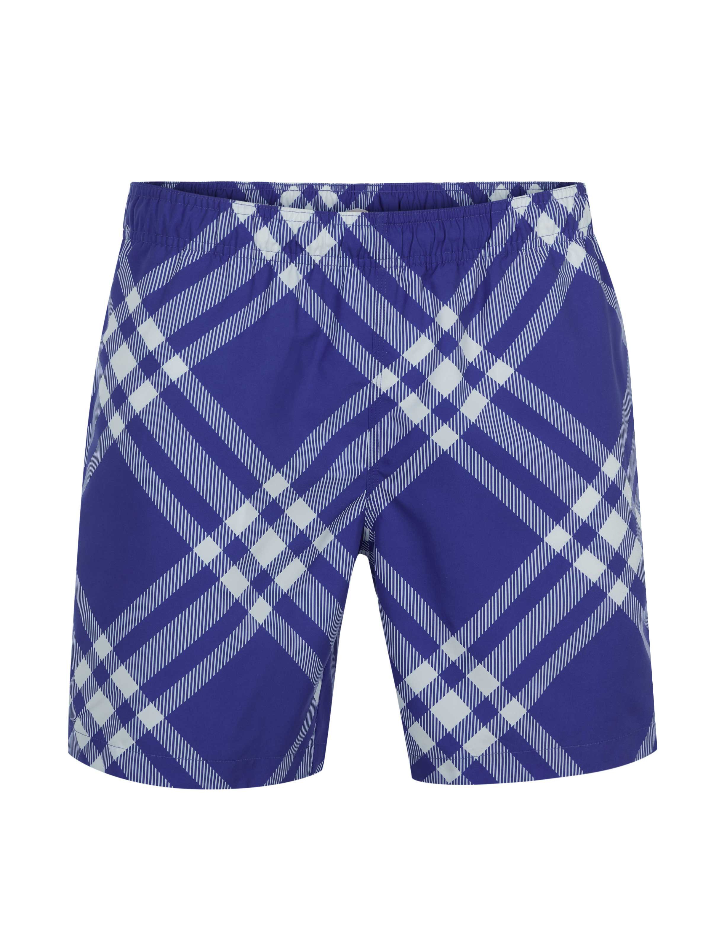 BURBERRY Badeshorts Burberry TRI-BAR Badehose blau