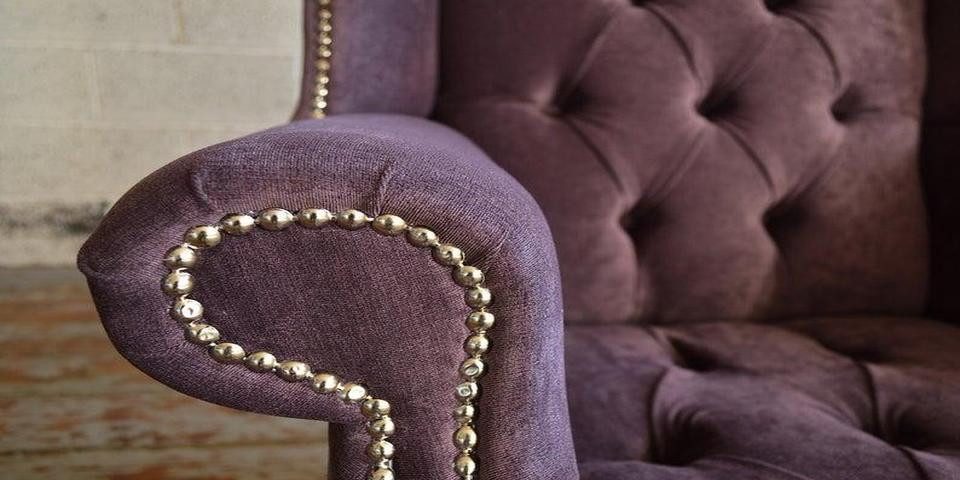 Xlmoebel Ohrensessel Chesterfield Ohrensessel in edlem Bezug und bequemer Polsterung (1-St., Ohrensessel (1Sitzer), Hergestellt in Europa