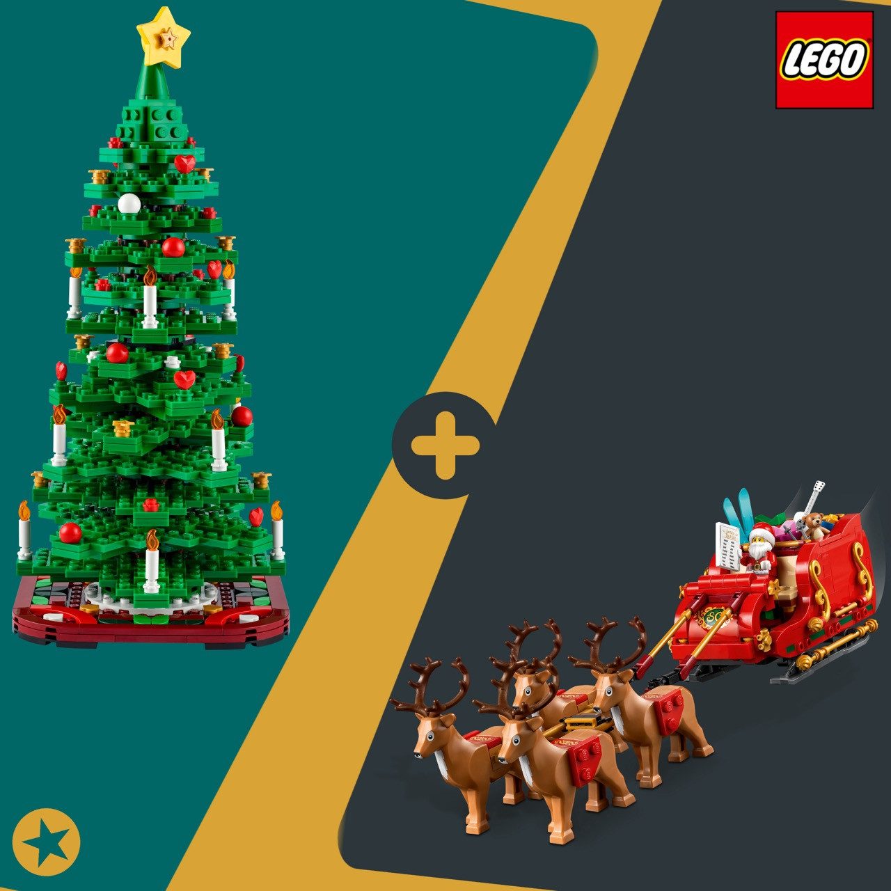 LEGO® LEGO Schlitten des Weihnachtsmanns 40499 günstig online kaufen
