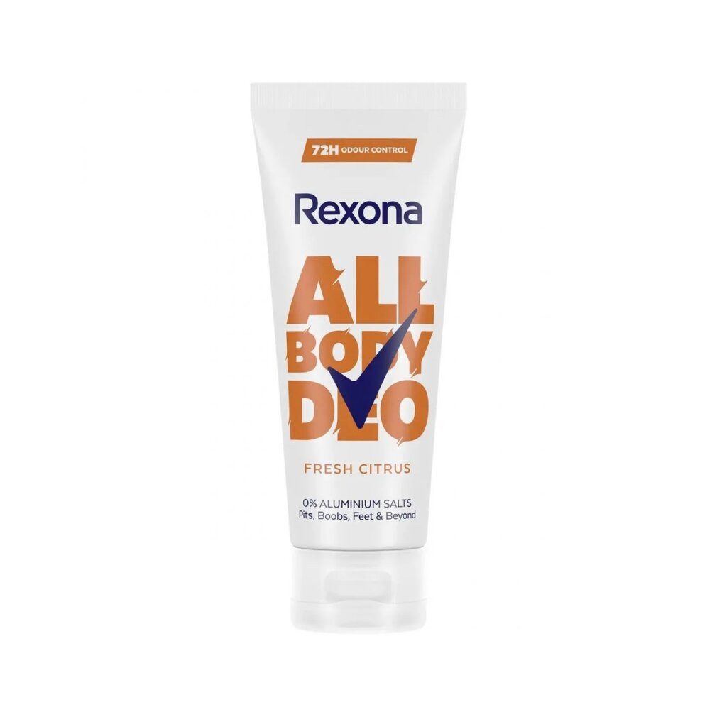 Rexona Körperpflegemittel FRESH CITRUS UNISEX-Ganzkörper-Deocreme 75 ml
