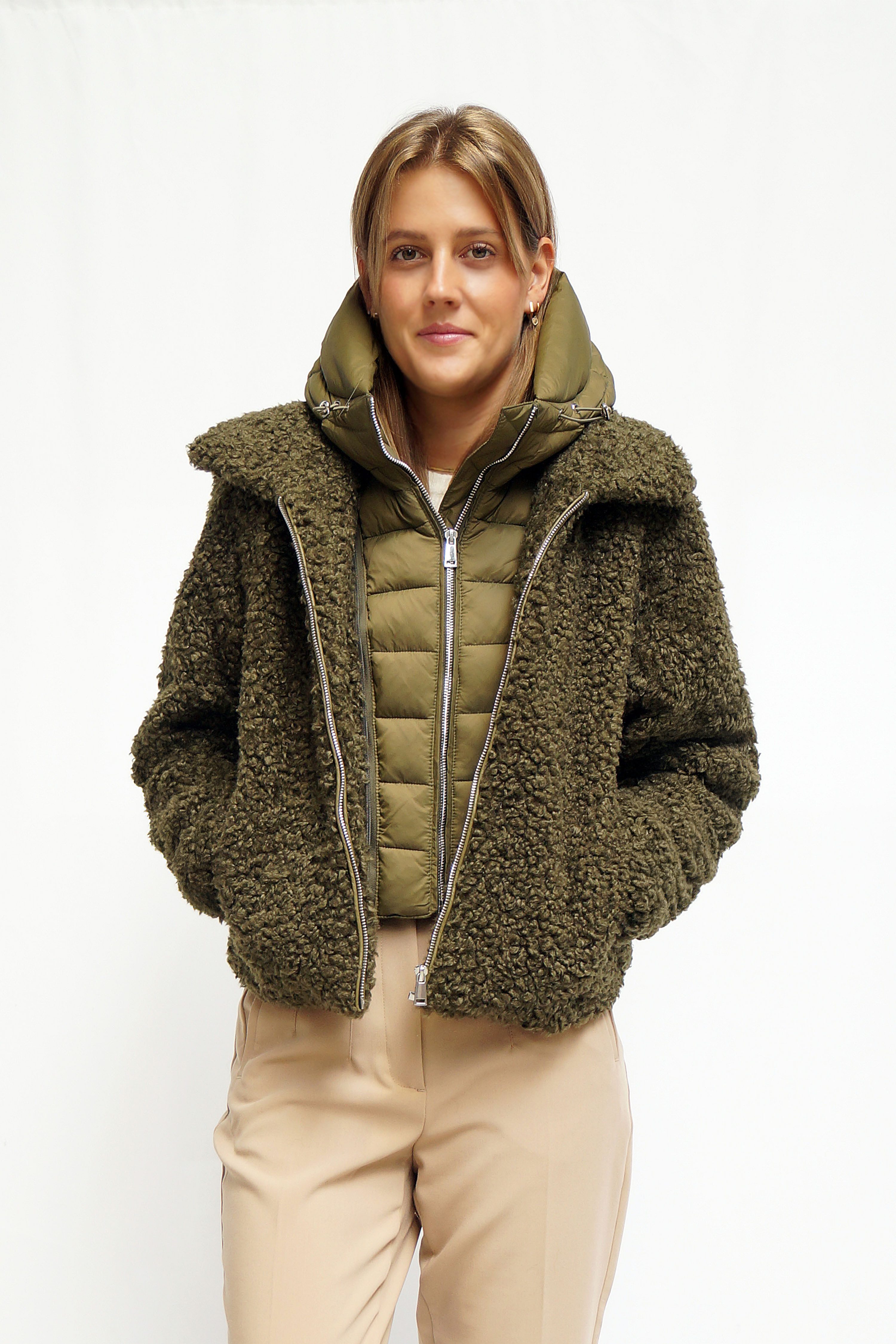 FUNK since 1776 Fellimitatjacke in hochwertiger günstig online kaufen