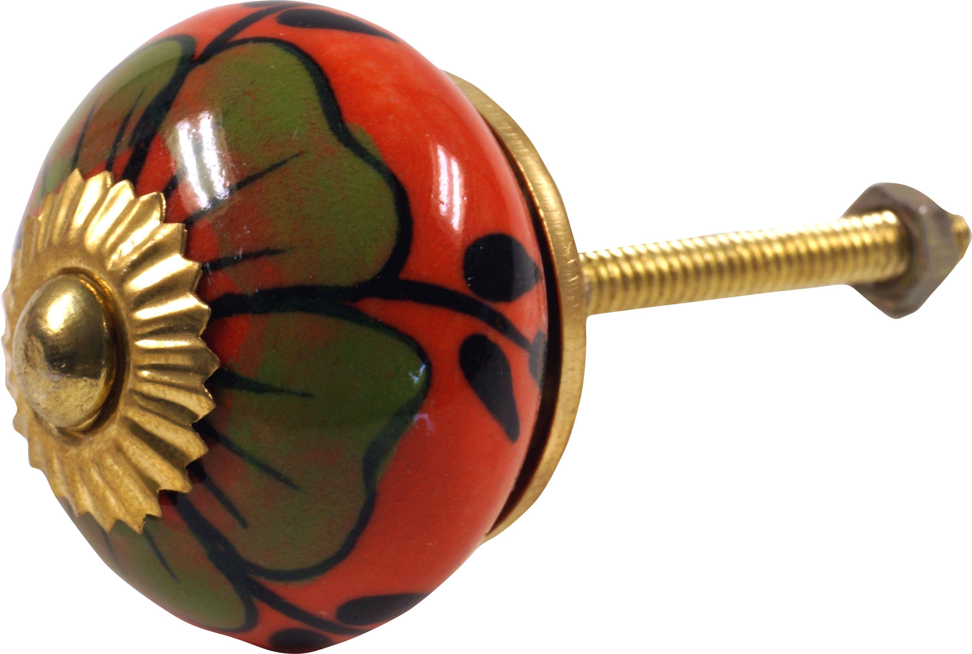 Guru-Shop Möbelknopf Kleiner Keramik Möbelknopf, Möbelknauf..