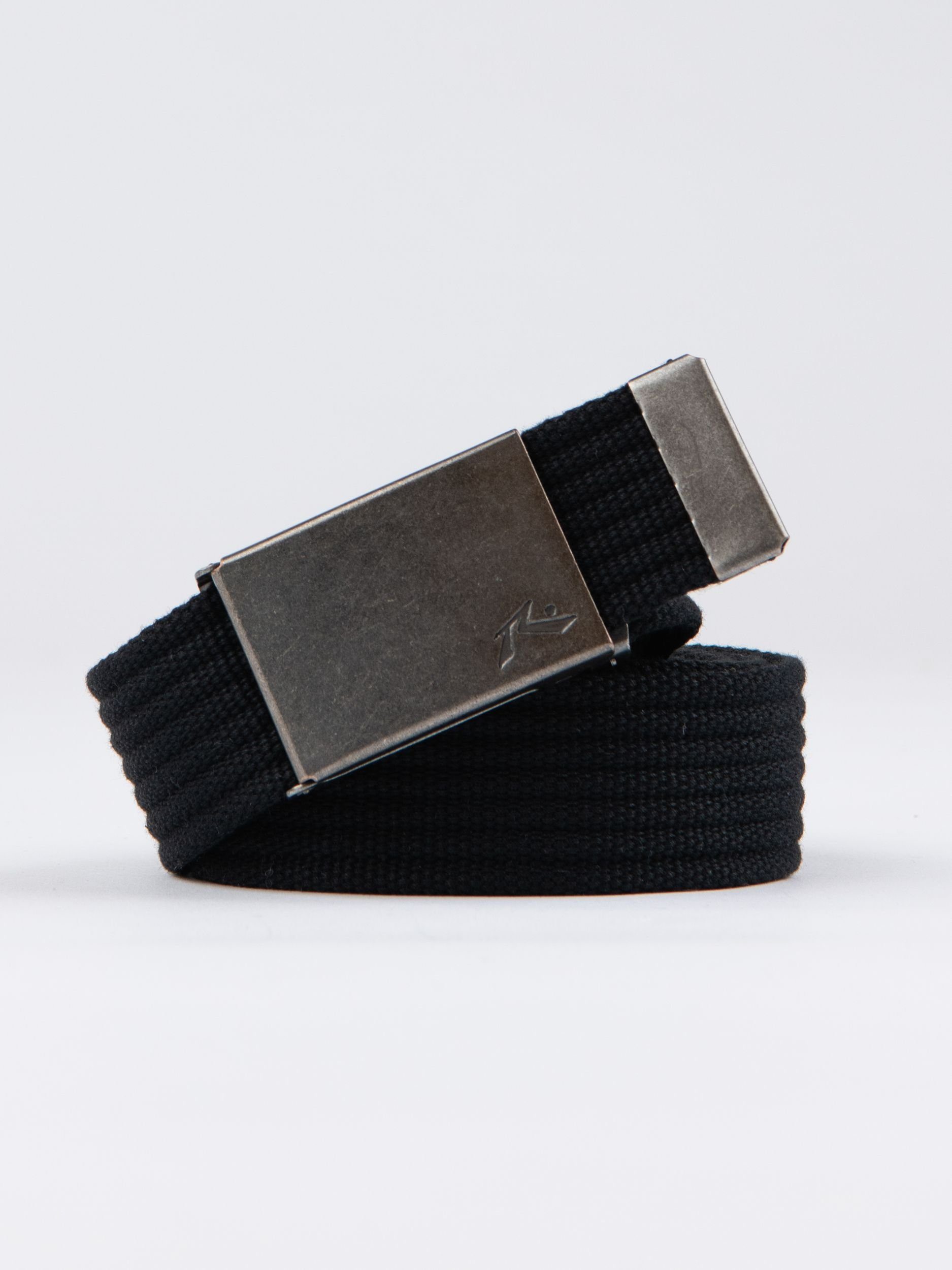 Ridgemont Rusty Stoffgürtel Black/Gunmetal Belt