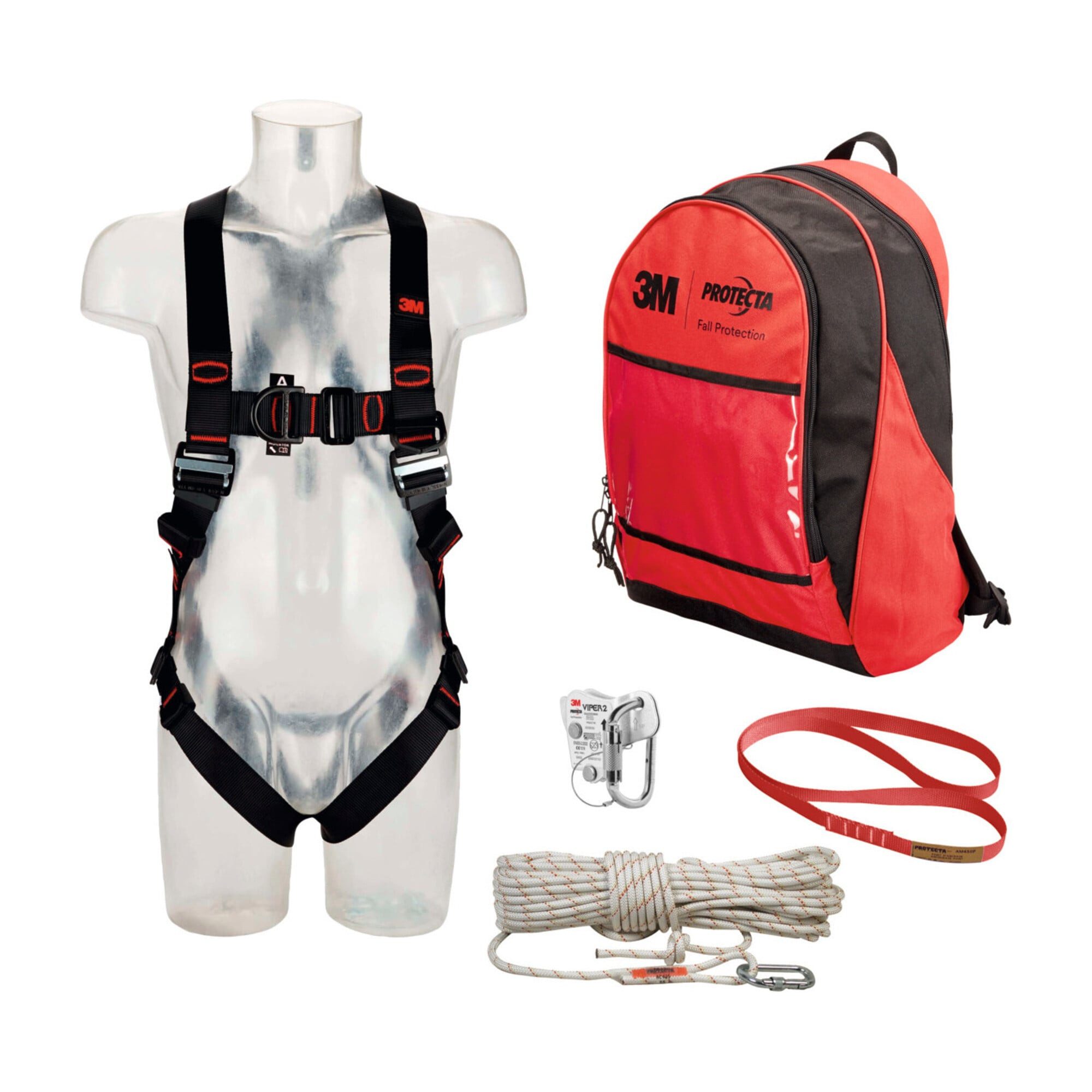 3M Rückenbandage 3M Fall ProtectionAbsturzsicherungs-Set Vertikal, Länge: SET m