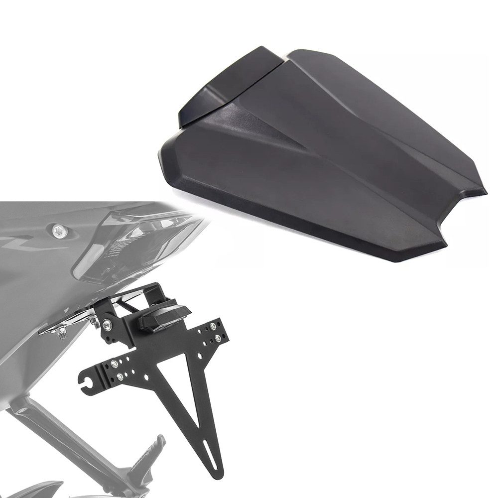 Zaddox Motor-Schutzhülle Kennzeichenhalter KH4 mit LED + Soziusabdeckung passend für KTM 1290 S