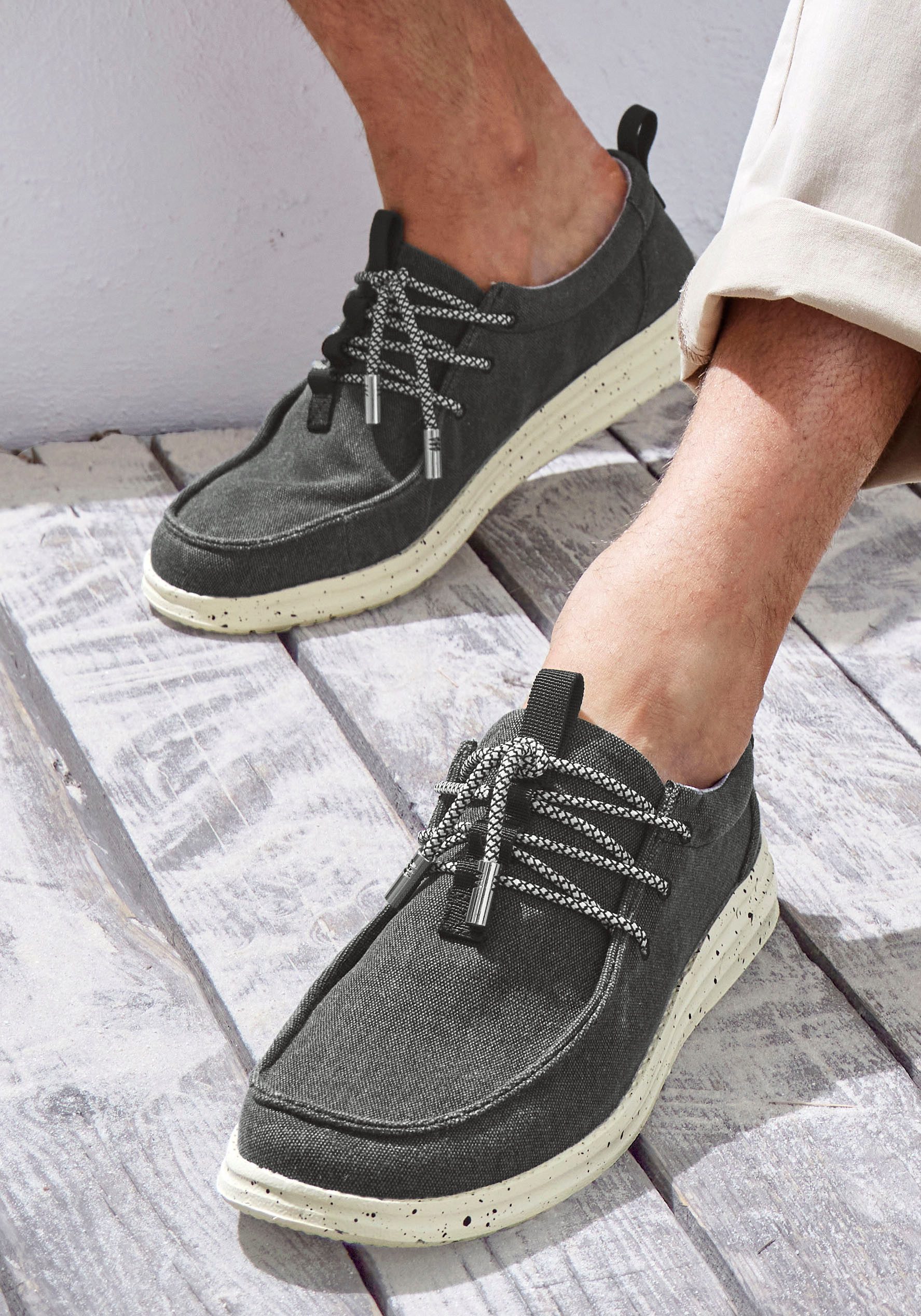 John Devin Slip-On-Sneaker Sneaker Sneaker, Freizeitschuh, Halbschuh, Slipp günstig online kaufen