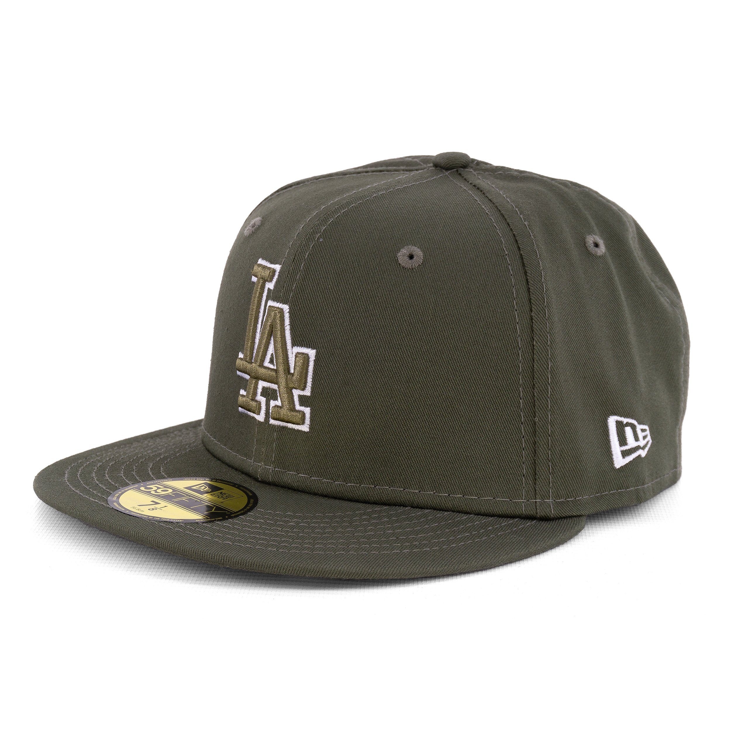 New Era Baseball Cap Cap 59Fifty Team Outline Angeles oliv Dodgers (1-St) Era Los New