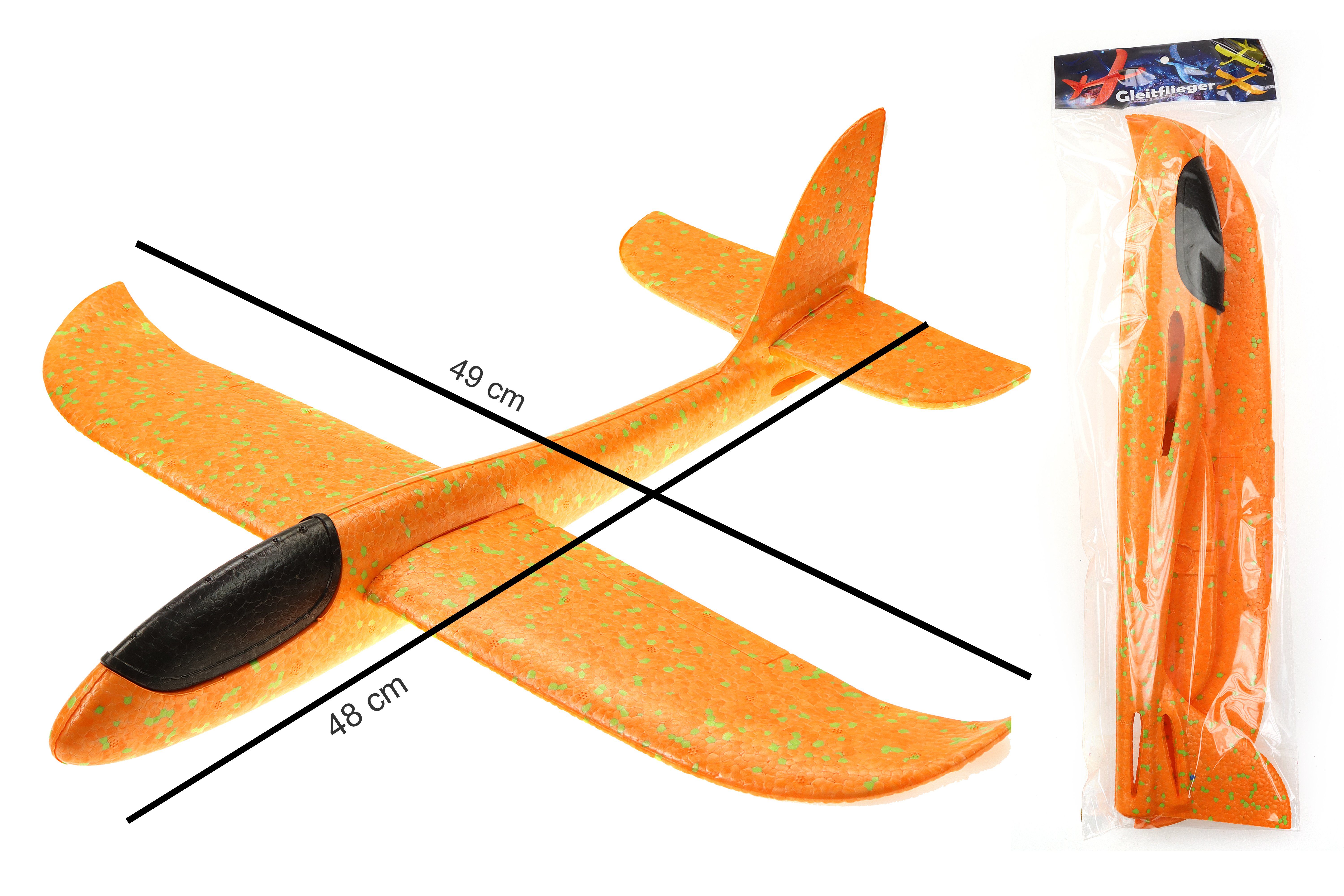 ELLUG Spielzeug-Segelflieger großes XXL Segelflugzeug Segelflieger aus Styr günstig online kaufen