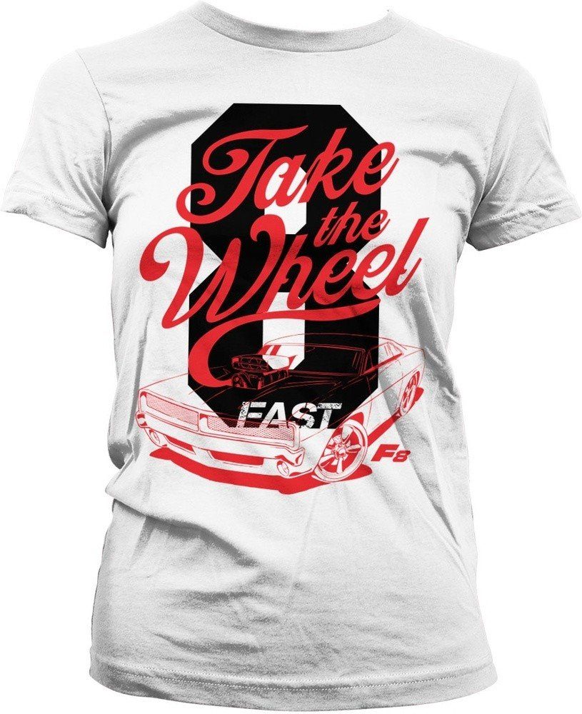 Kostüm Girlie Shirt Take the Wheel