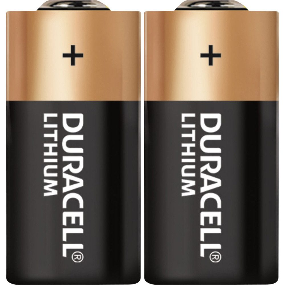 Duracell Duracell CR123 Fotobatterie CR123A Lithium 1400 mAh 3 V 2 St. Fotobatterie