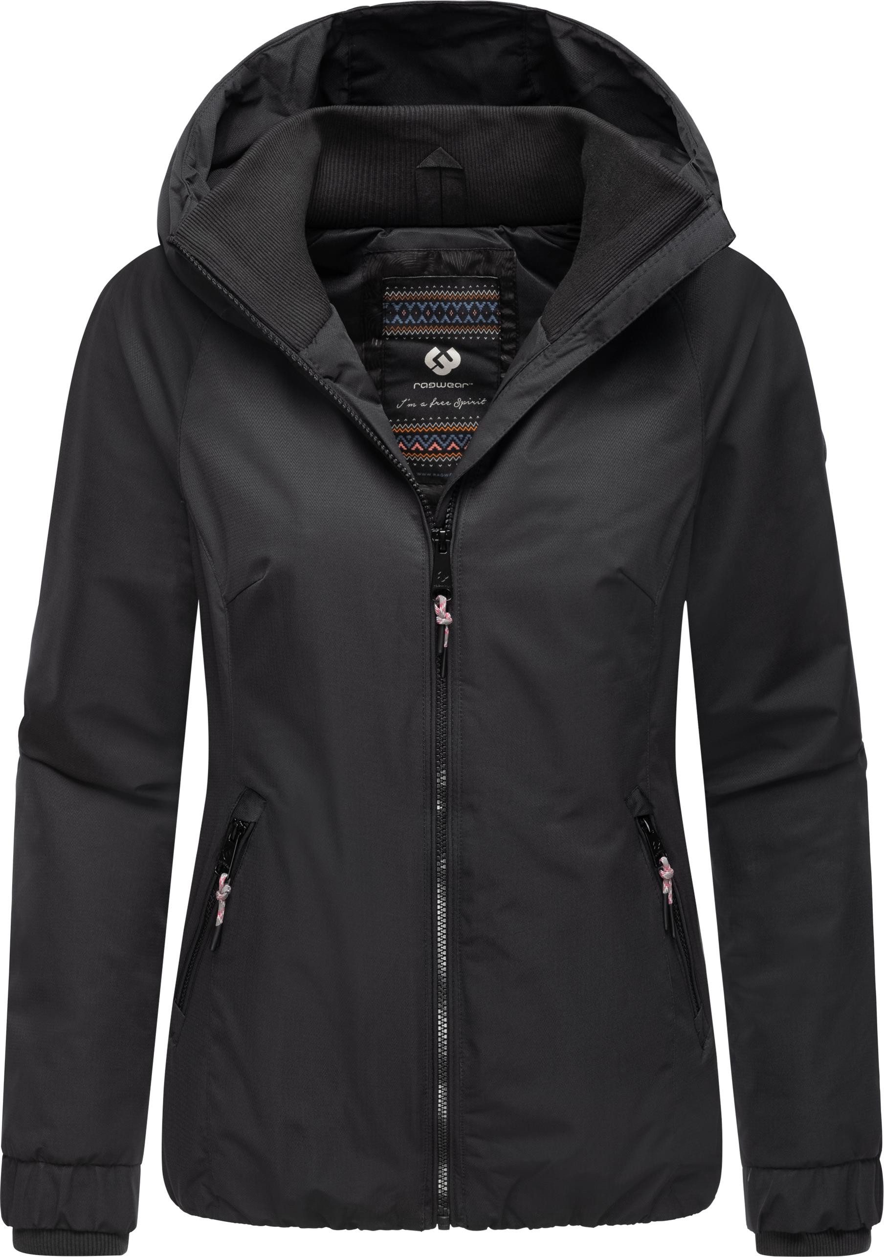 Ragwear Winterjacke Dizzie Warm Rain Wasserdichte warme Damen Jacke mit Kapuze