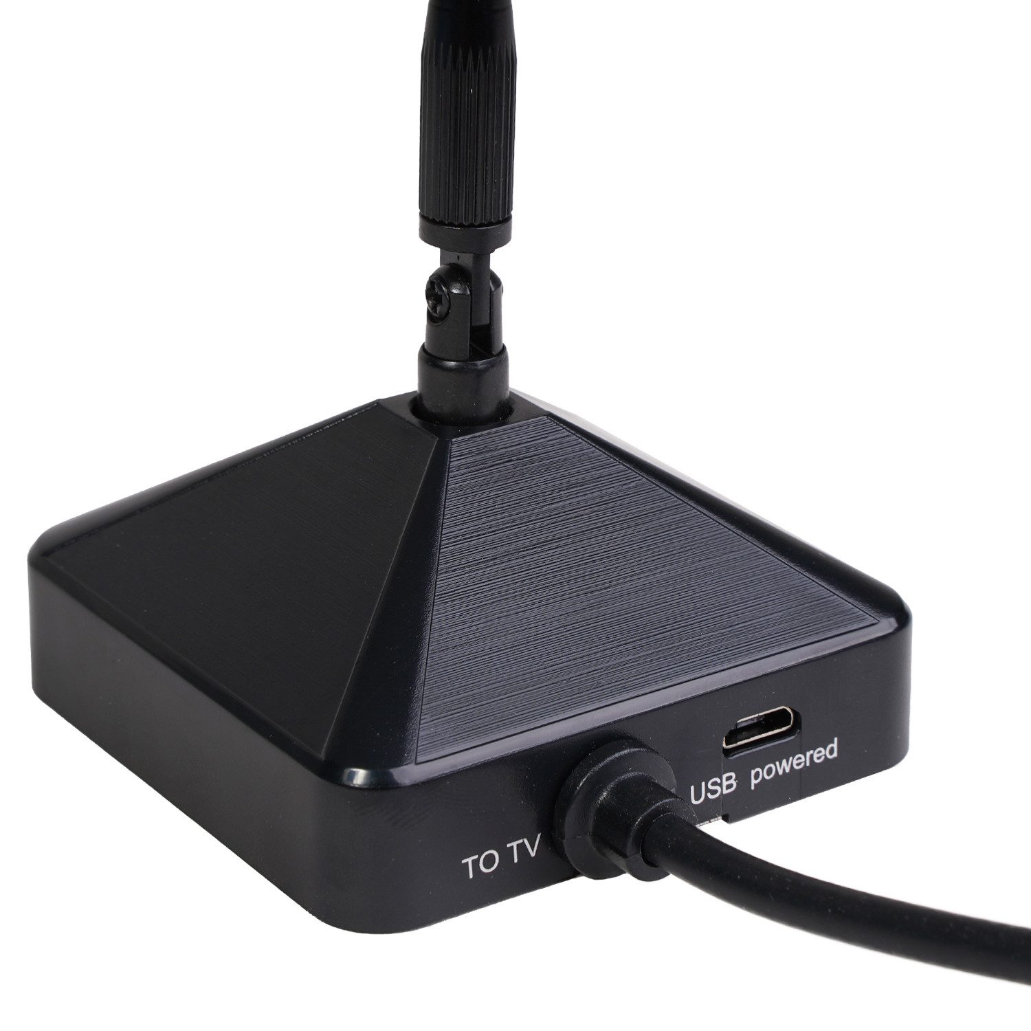Hama DVB-T2 Aktiv Stab-Antenne 4K FULL HD TV Innenantenne, DVB-T2 Stab-Antenne 4K FULL HD TV Zimmer-Antenne für Receiver Radio – Bild 4 von 5