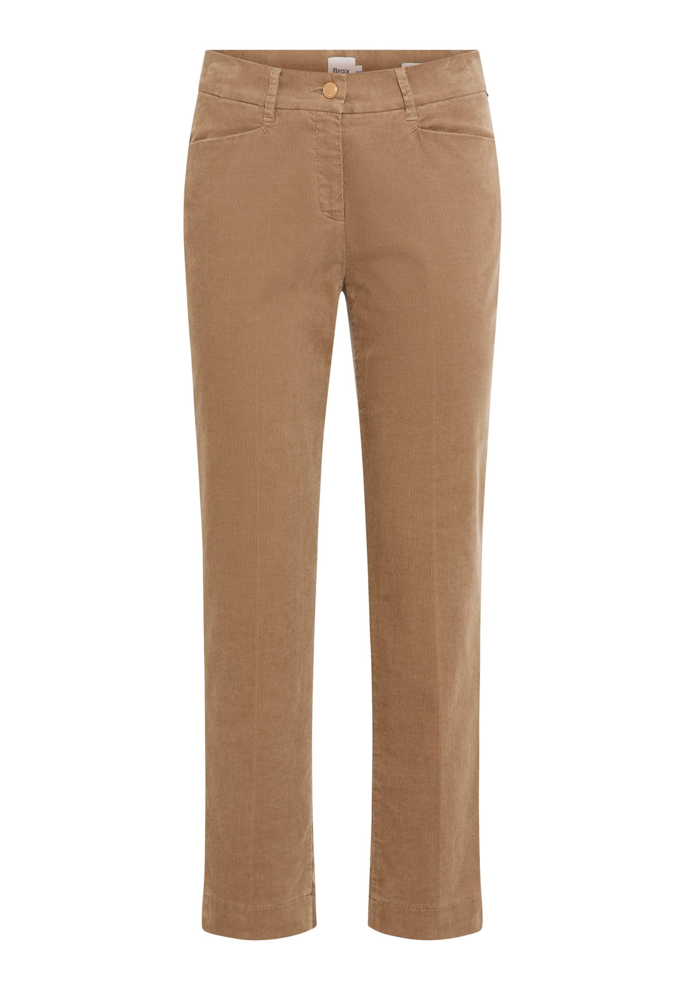 Brax 5-Pocket-Hose Style MARA S Cord: Flatfronthose im Regular Fit – Bild 5 von 5