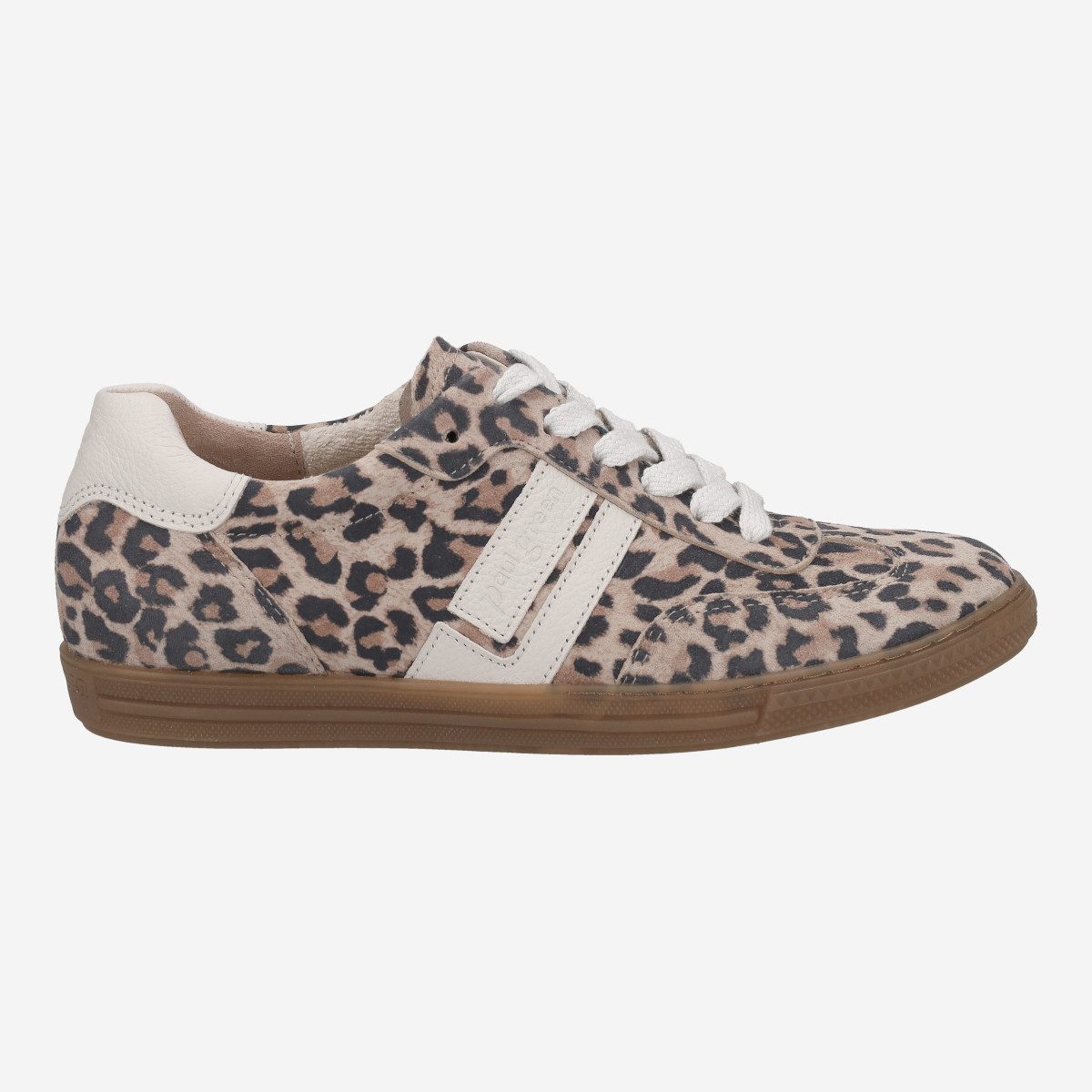 Paul Green 5450-307, Sneaker in Braun kombiniert für Damen Sneaker