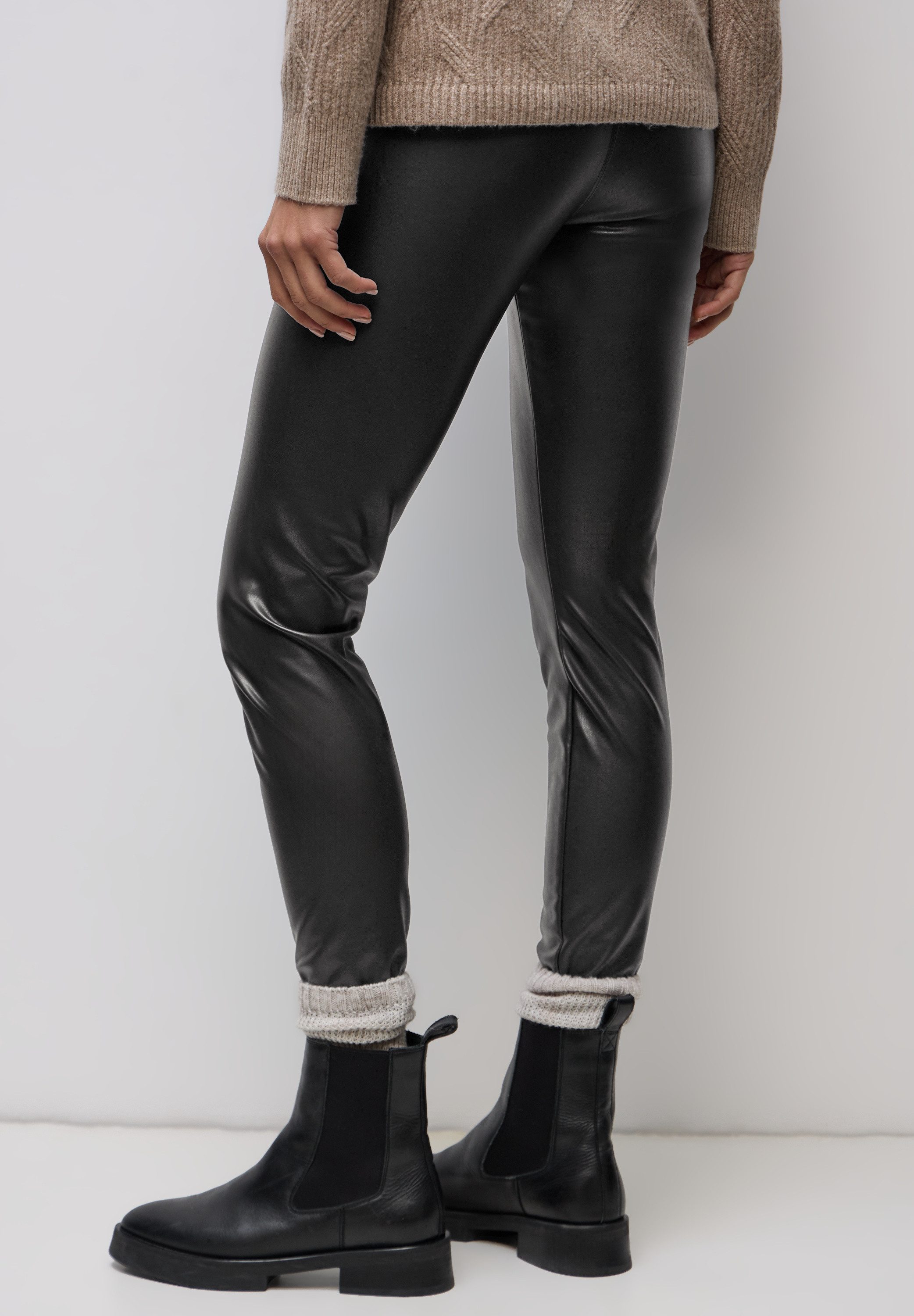 STREET ONE Leggings mit Elastikbund