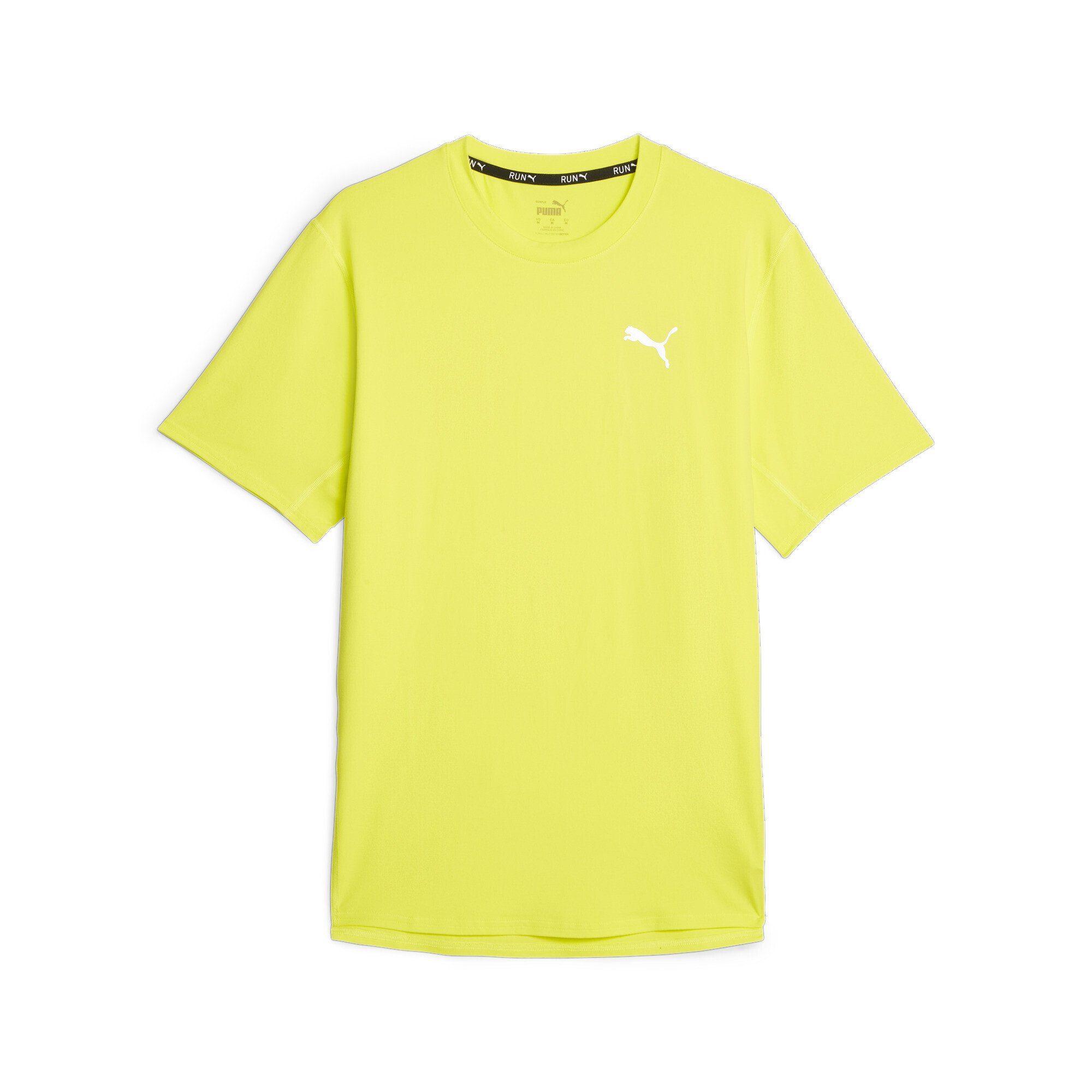 Burst Yellow Lauf-T-Shirt Herren kurzärmliges Laufshirt Cloudspun PUMA