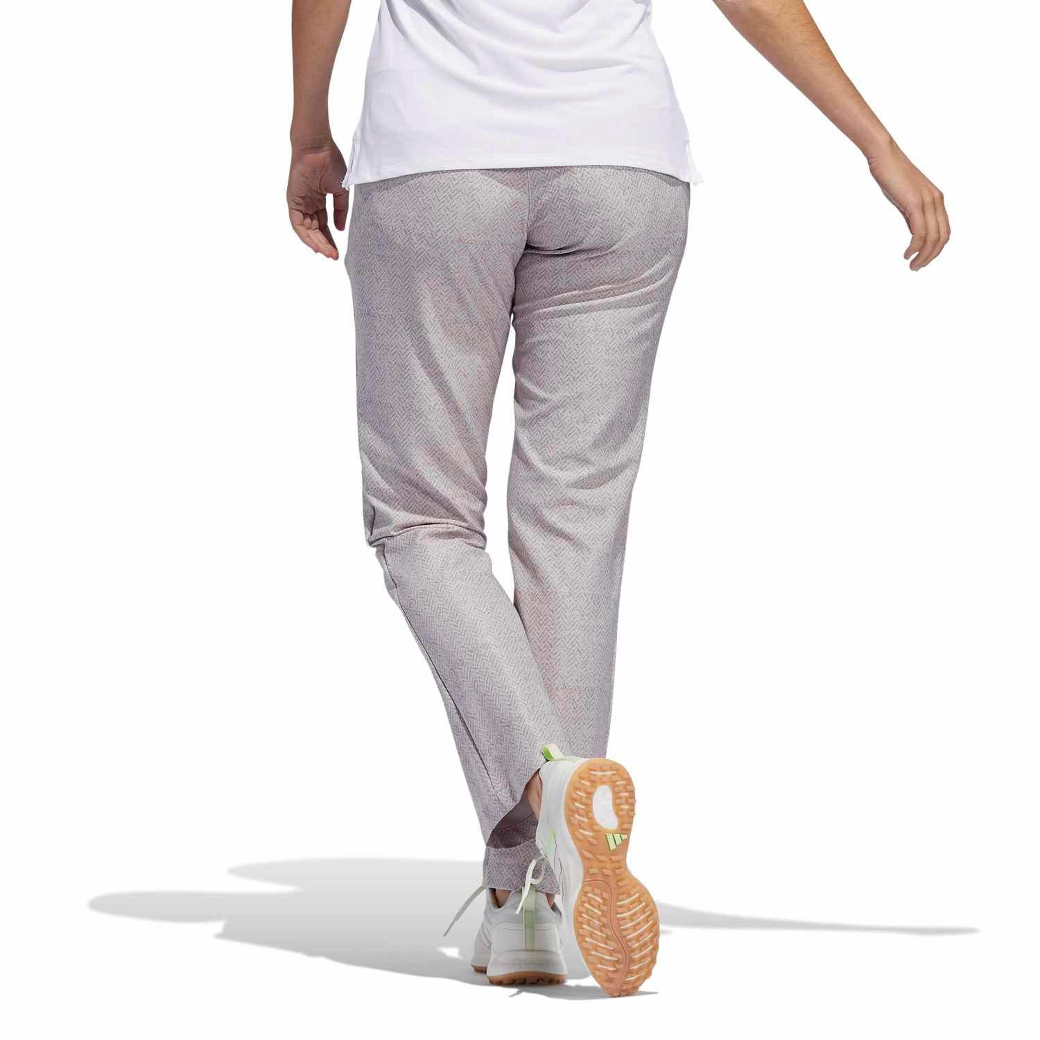 adidas Sportswear Golfhose Adidas Golf Hose Pastellrosa Gemustert Damen