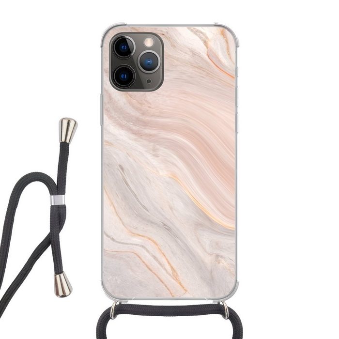 MuchoWow Handyhülle Marmor - Muster - Pastell - Abstrakt - Marmoroptik - Luxe Handyhülle Telefonhülle Apple iPhone 11 Pro