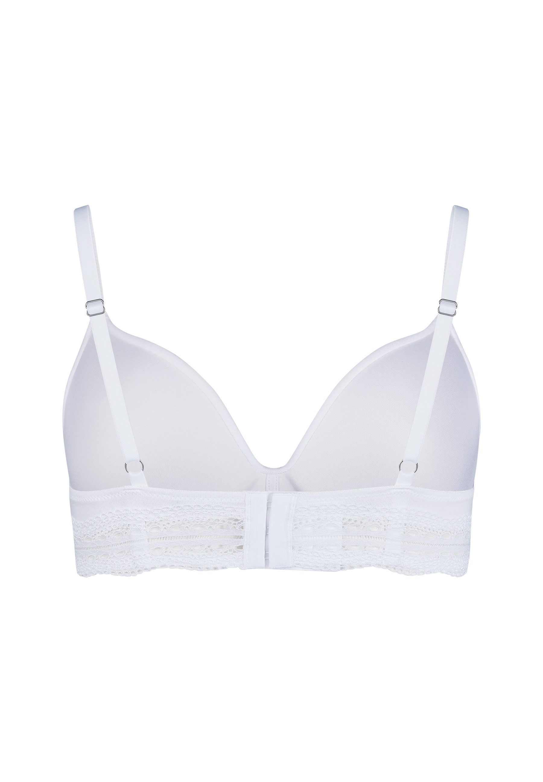 Skiny Triangel-BH Classicotton Baumwollmix, gepolstert, ohne Bügel, bequem, schlicht