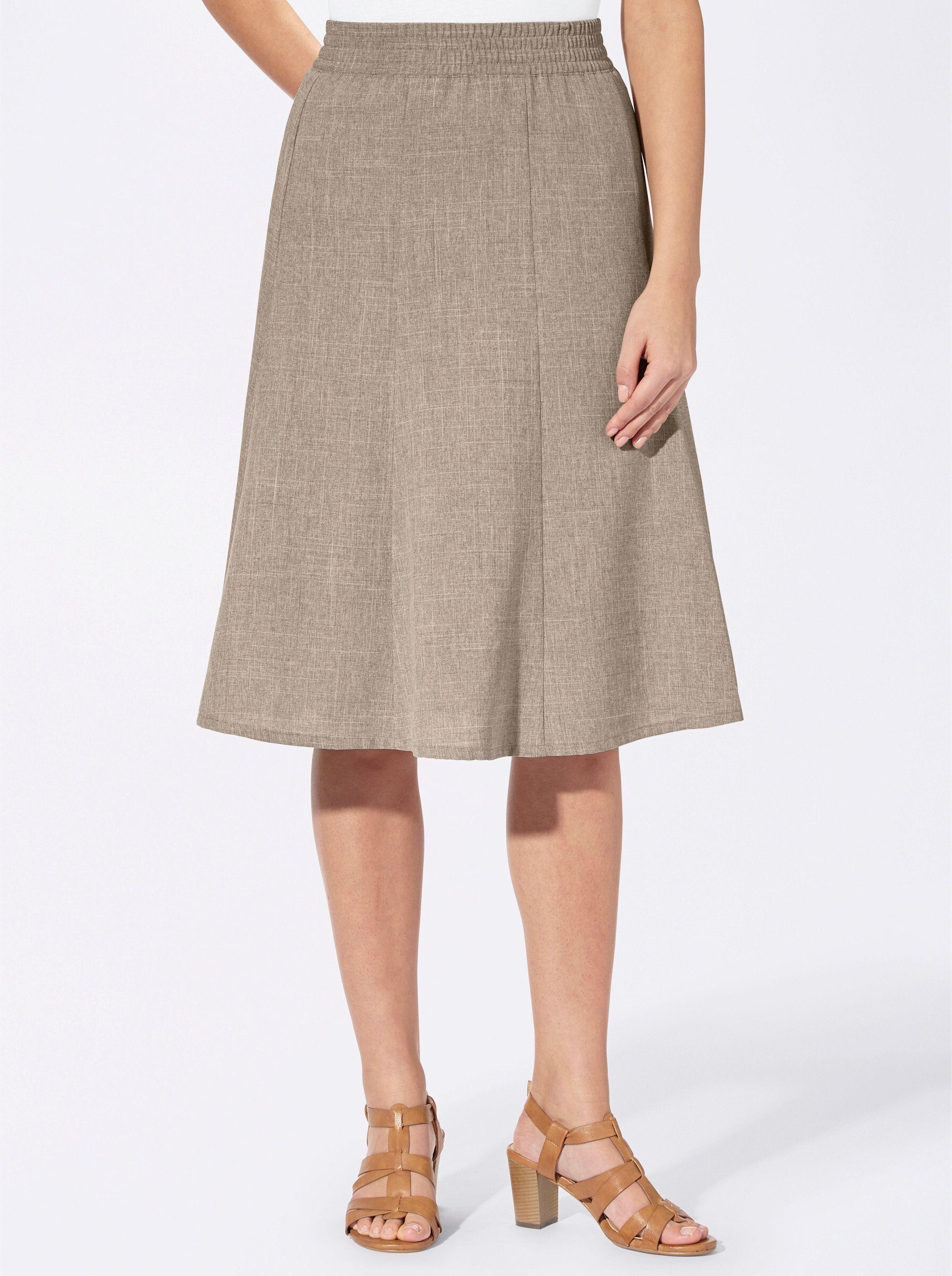 Sieh an! A-Linien-Rock Godetrock . günstig online kaufen