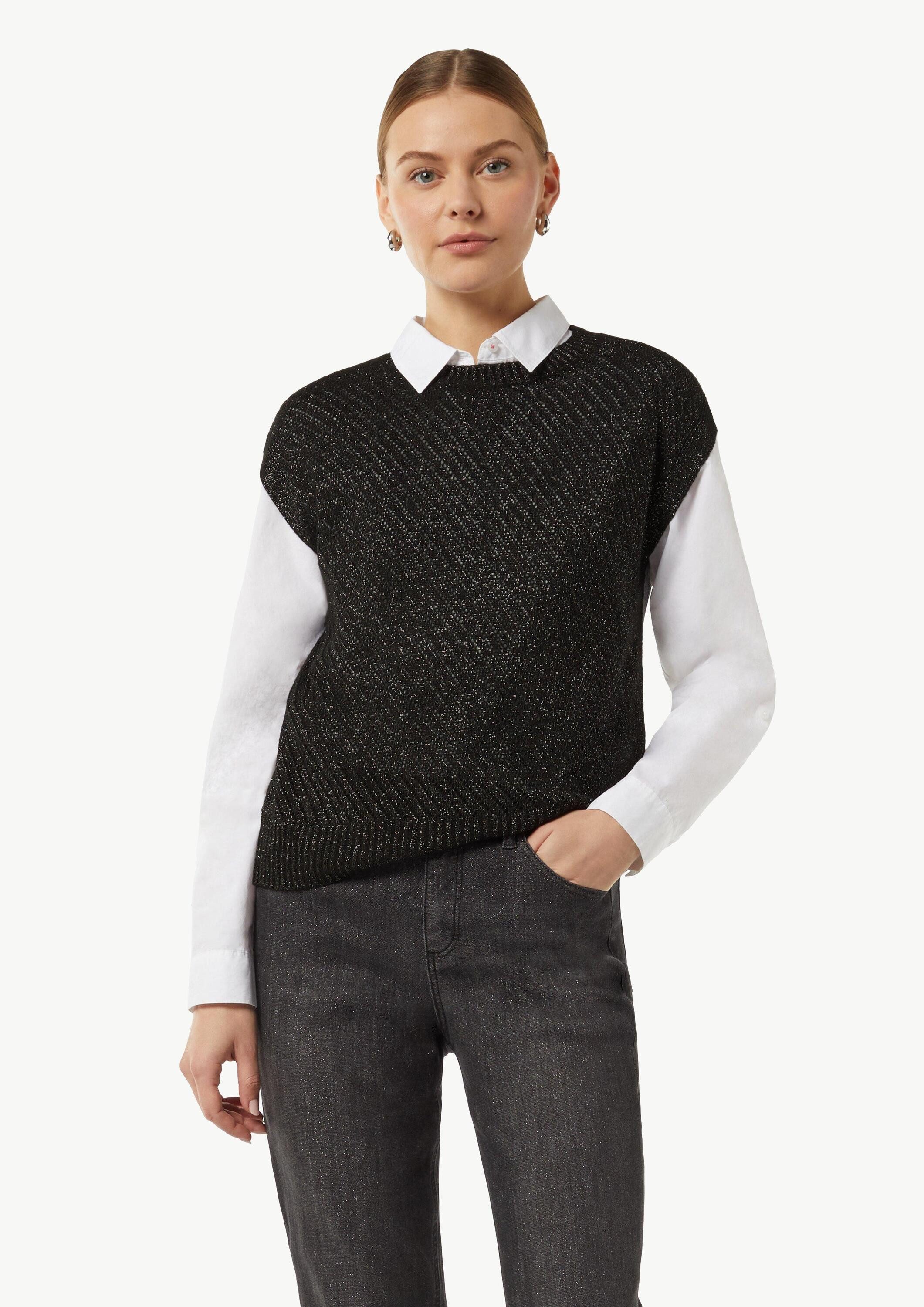 Rundhalspullover Strickpullunder