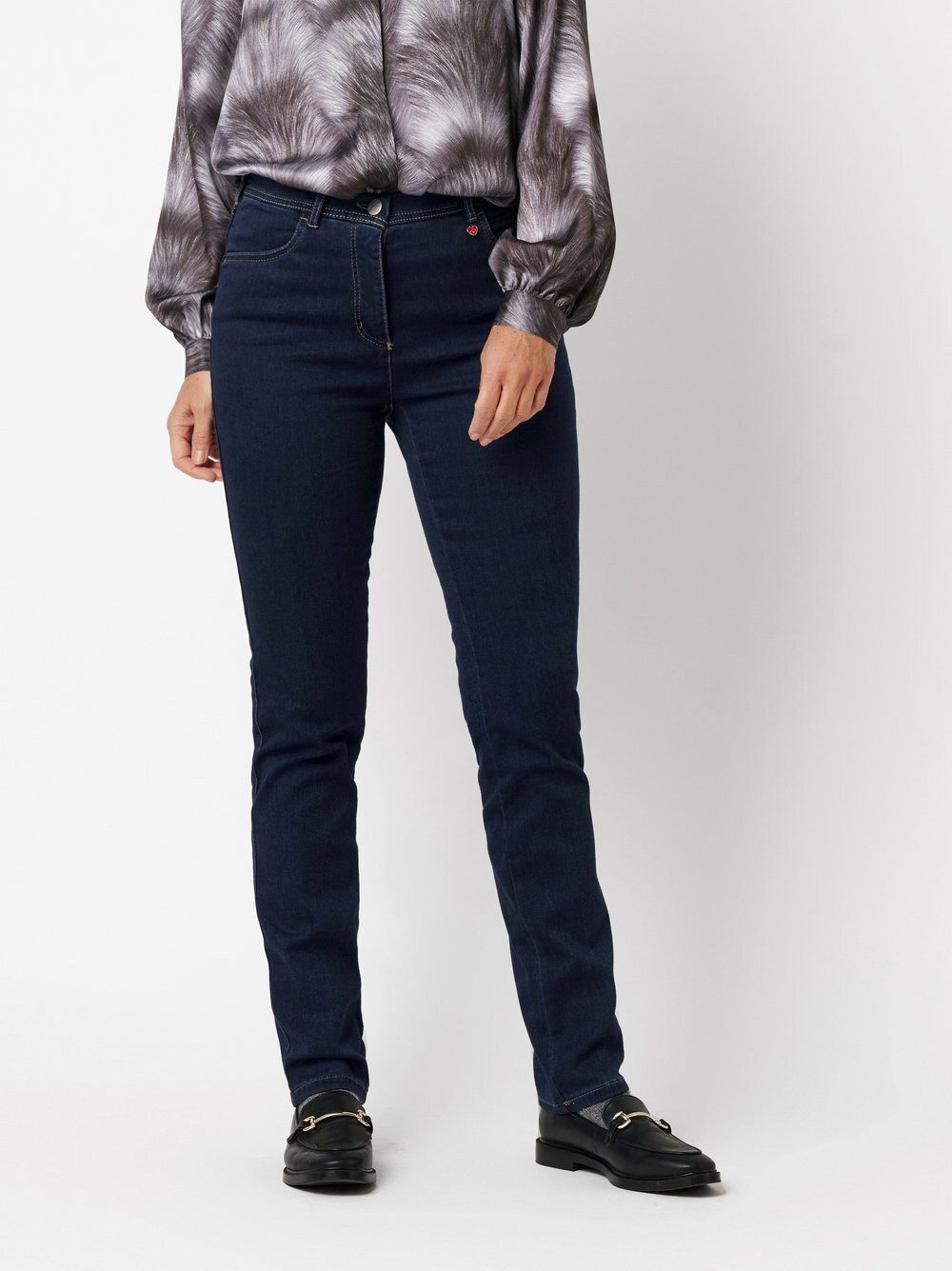 Relaxed by TONI Slim-fit-Jeans Meine beste Freundin aus Thermodenim