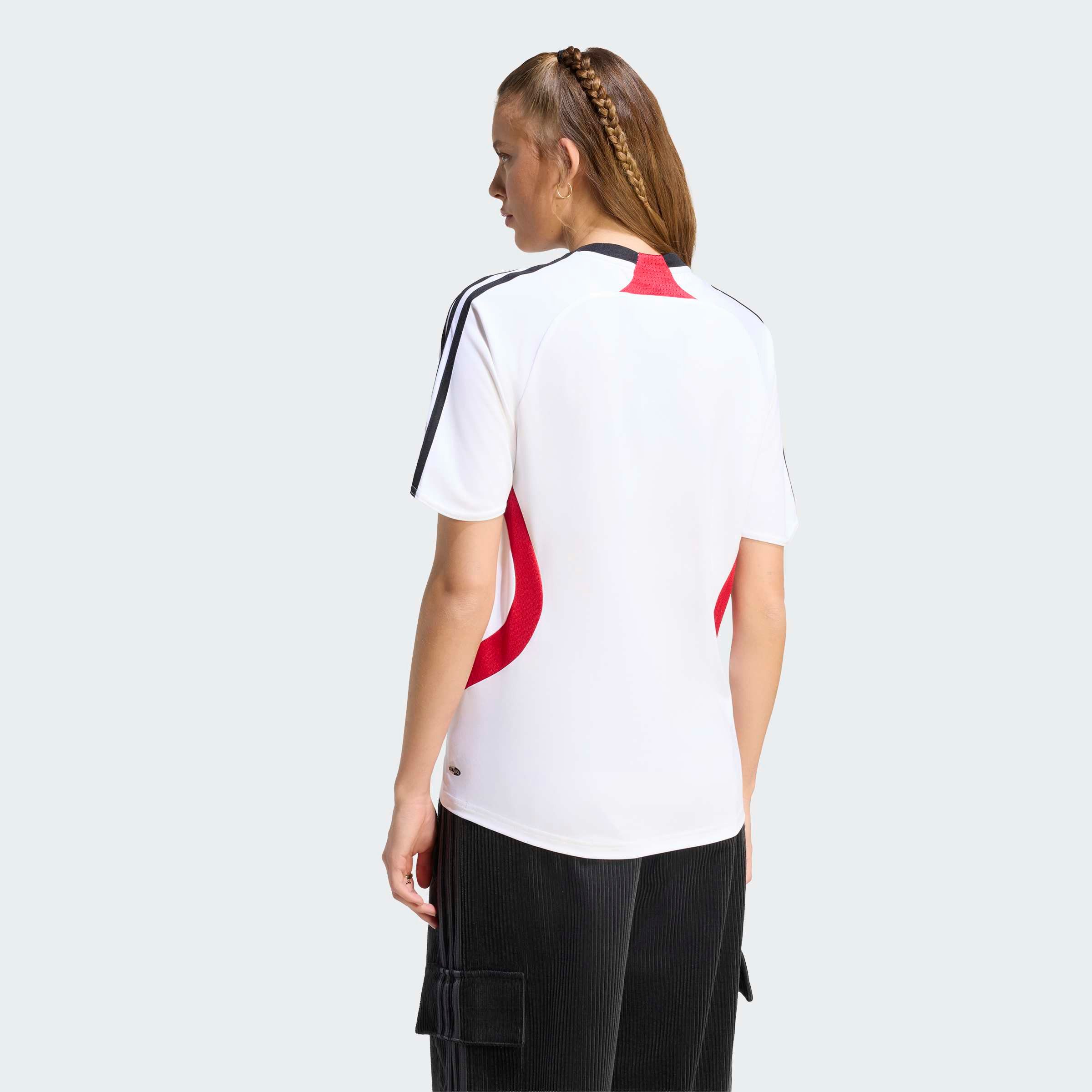 adidas Performance Fußballtrikot DFB H JSY 07 mit Rundhalsausschnitt, aus Polyester, mit CLIMACOOL Technologie