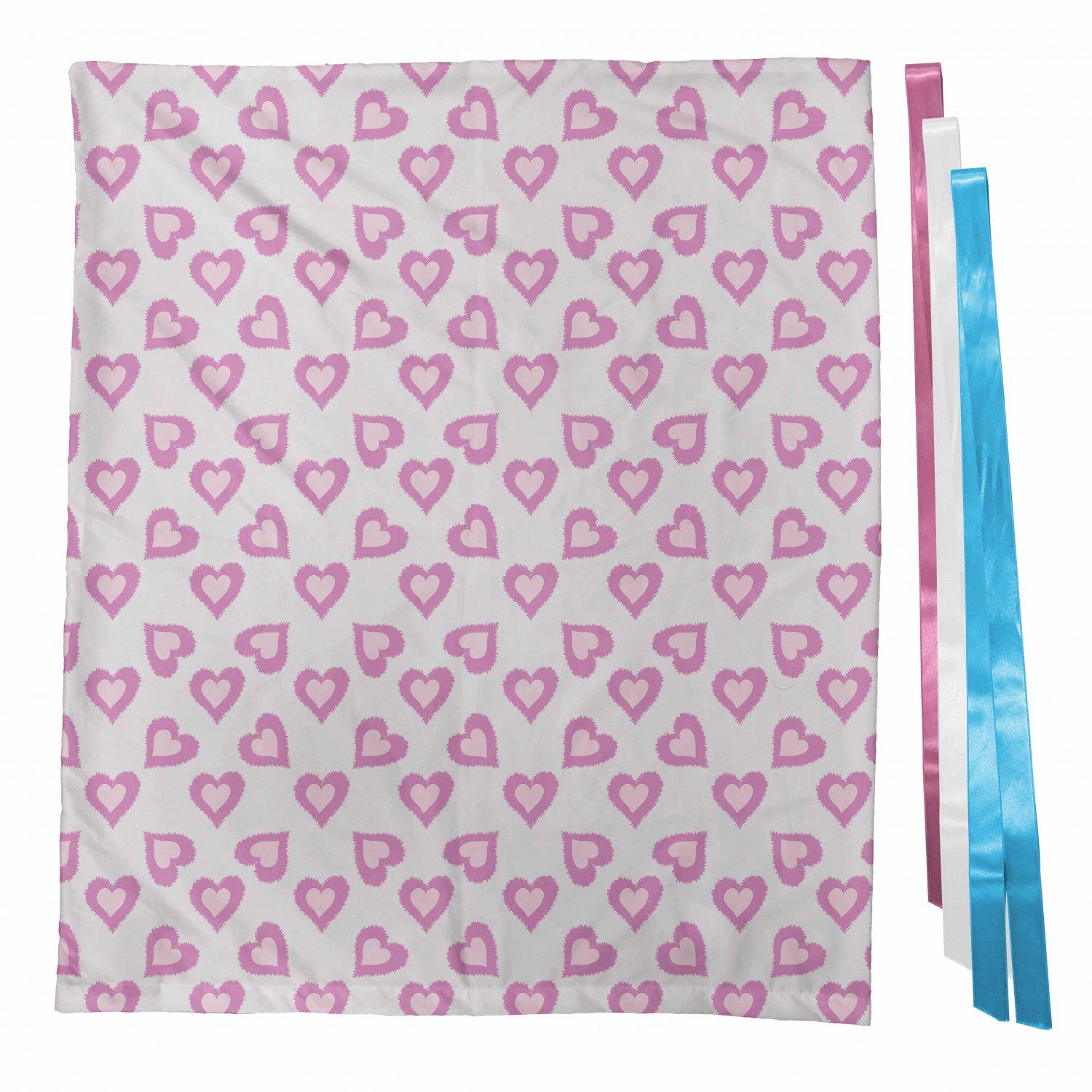 Liebe Wiederbenutzbar, Bändern Abakuhaus inspiriert Valentine Geschenkbox Herzen 3x