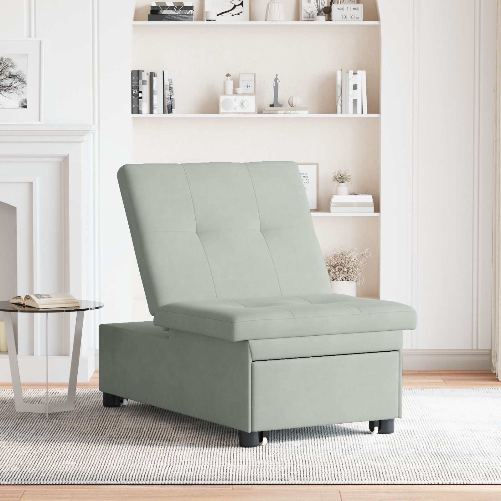 vidaXL Sofa Sofa-Bett 3-in-1 Ausziehbares Design günstig online kaufen
