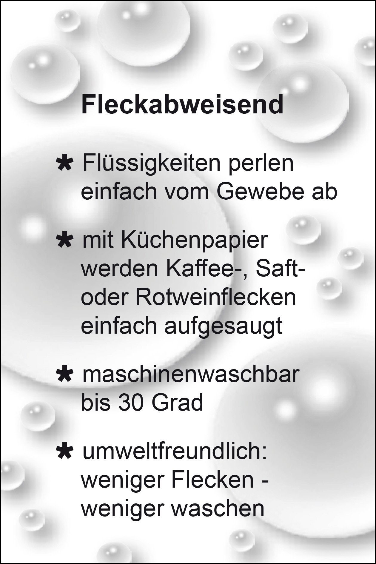 Delindo Lifestyle Mitteldecke WIEN, Fleckabweisend, pflegeleicht, 180 g/m² – Bild 3 von 4