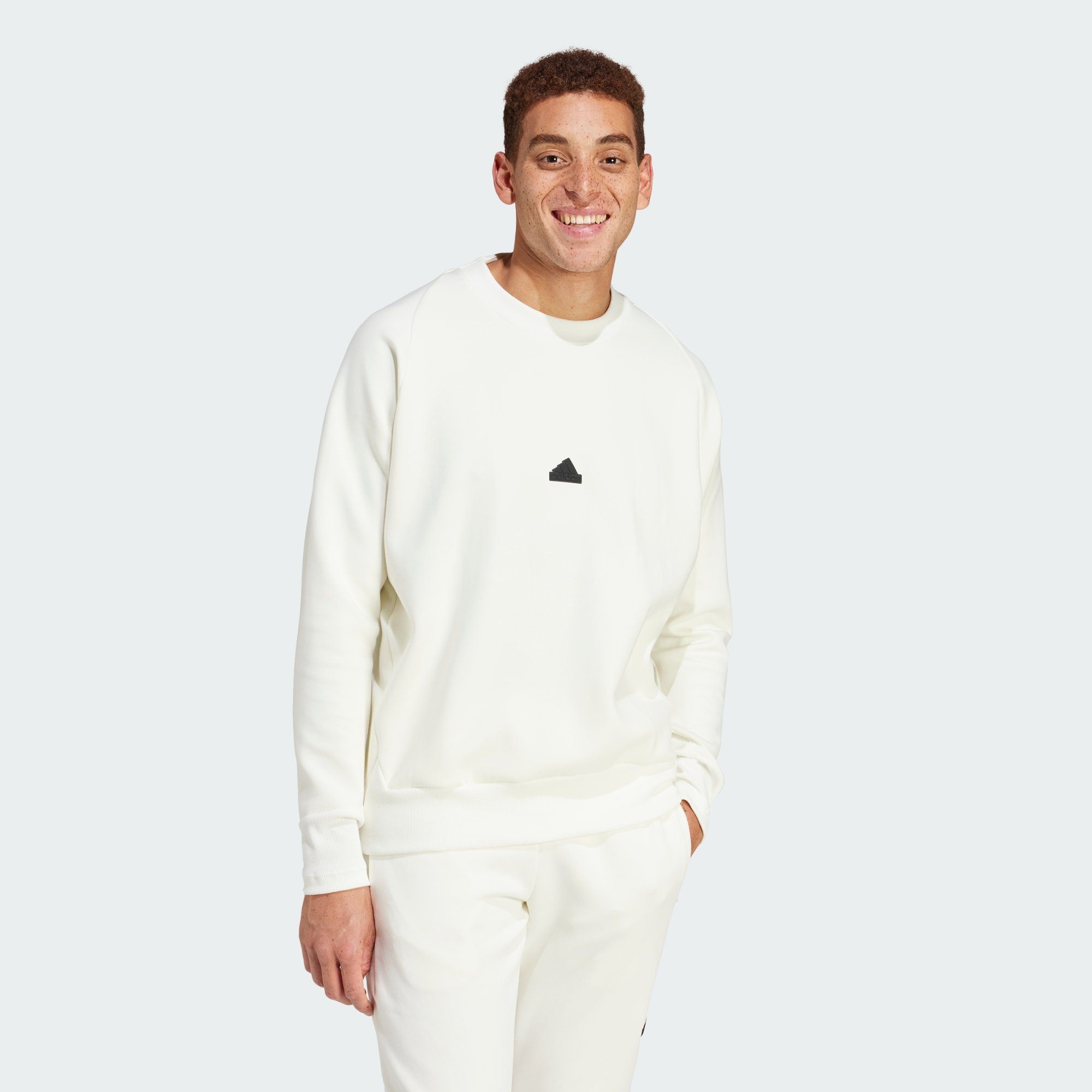 adidas Sportswear Sweatshirt PREMIUM Off SWEATSHIRT Z.N.E. ADIDAS White