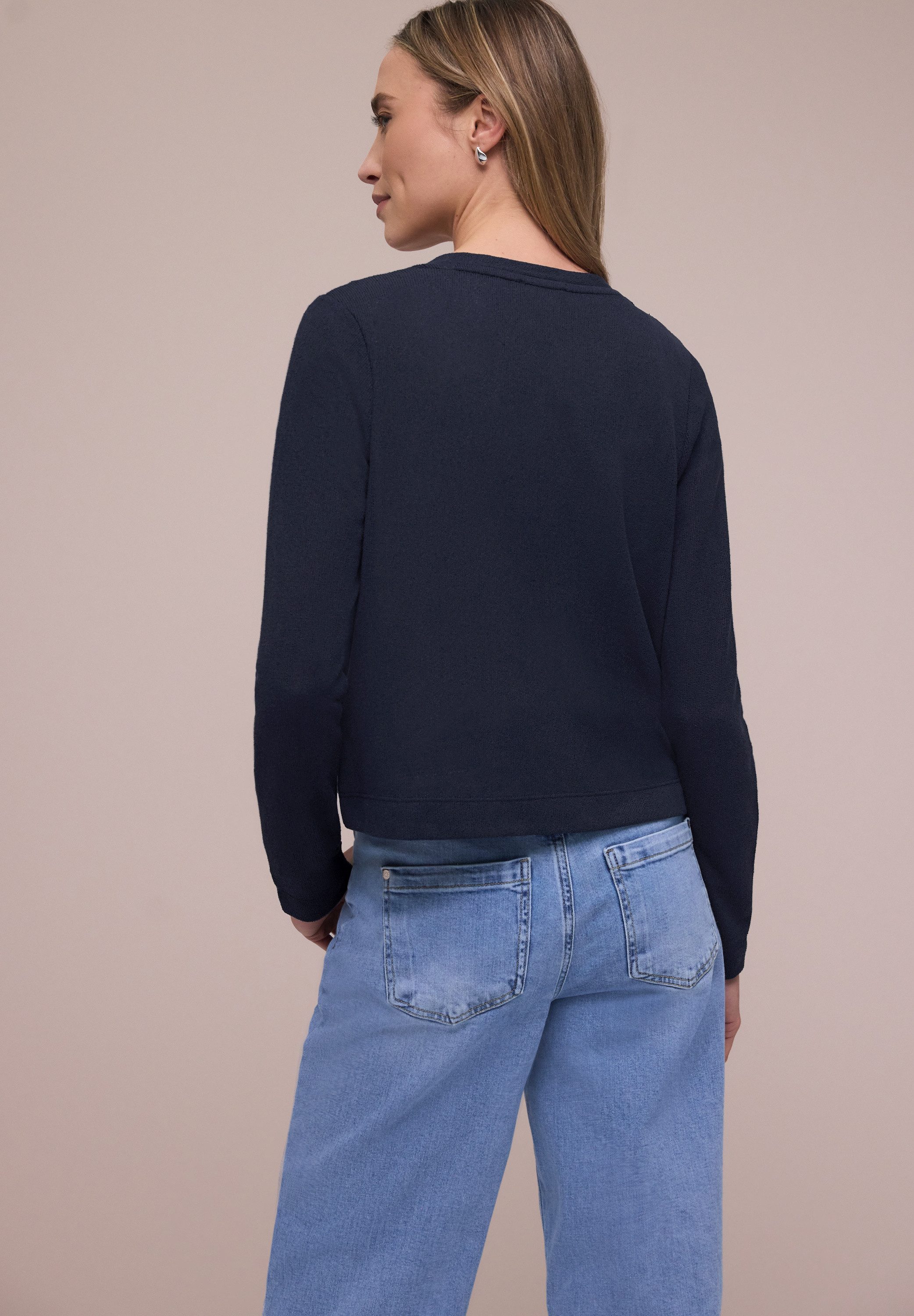 STREET ONE Strickjacke Style Nette in offener Passform