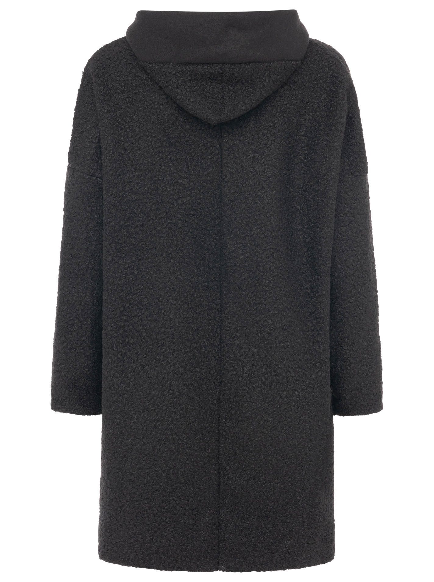 Zwillingsherz Kurzmantel "Neon" aus Teddystoff mit Kapuze, Reißverschluss u günstig online kaufen